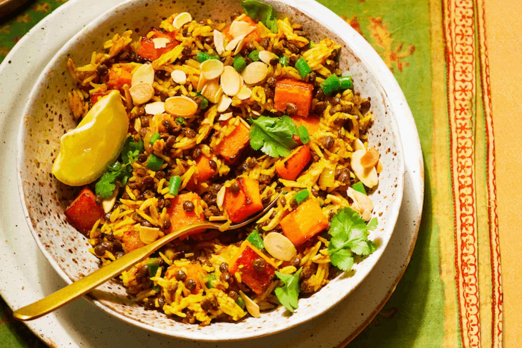 Vegan BOSH! X GRUBBY Super Quick Butternut Squash & Almond Biryani BOSHTV