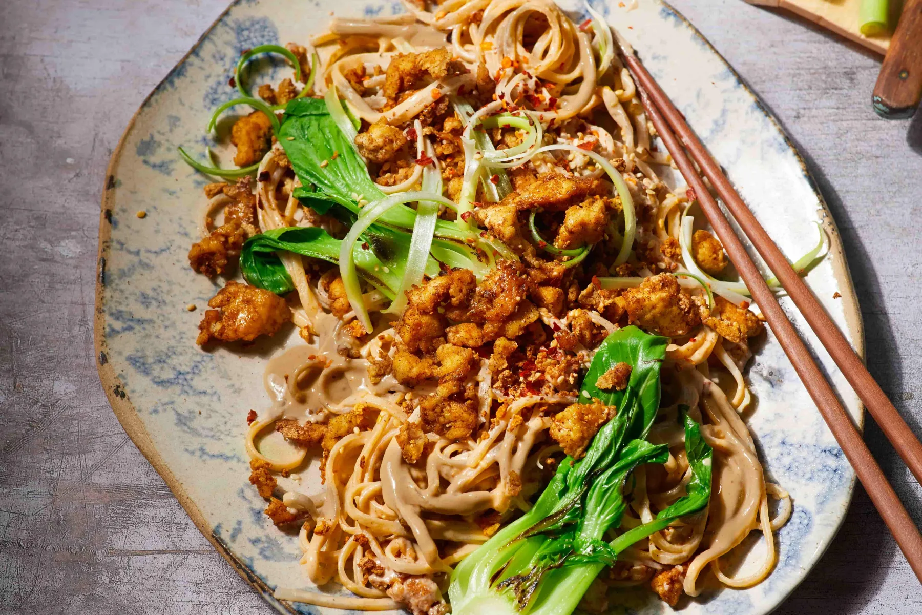Vegan BOSH! x GRUBBY DanDan Noodles BOSHTV