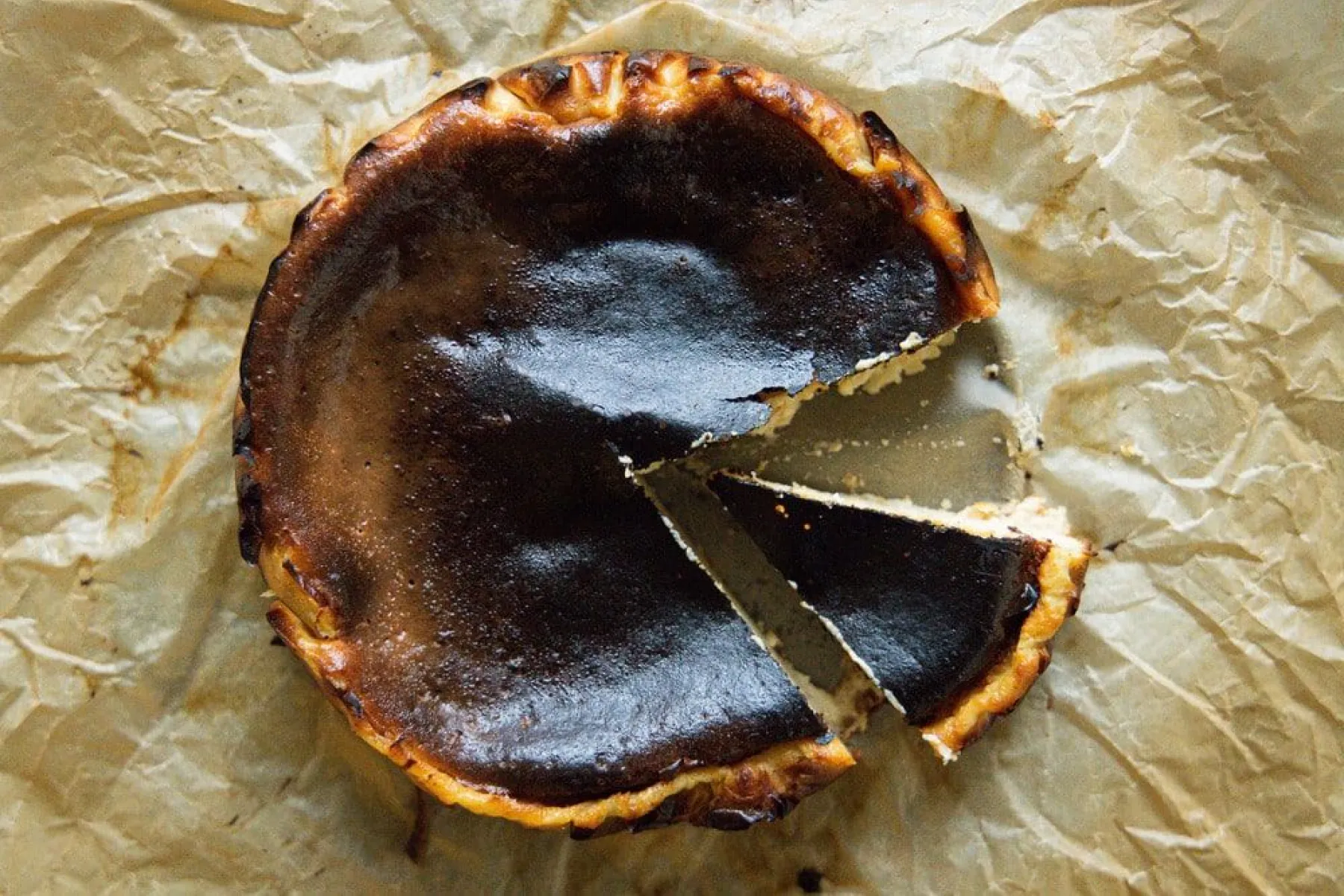 Vegan Baked Basque Cheesecake BOSHTV