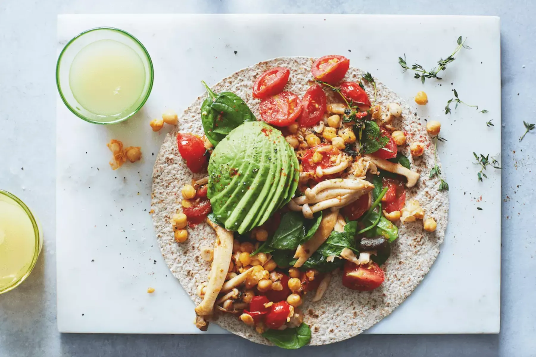 Vegan Barcelona Breakfast Burrito Bosh TV