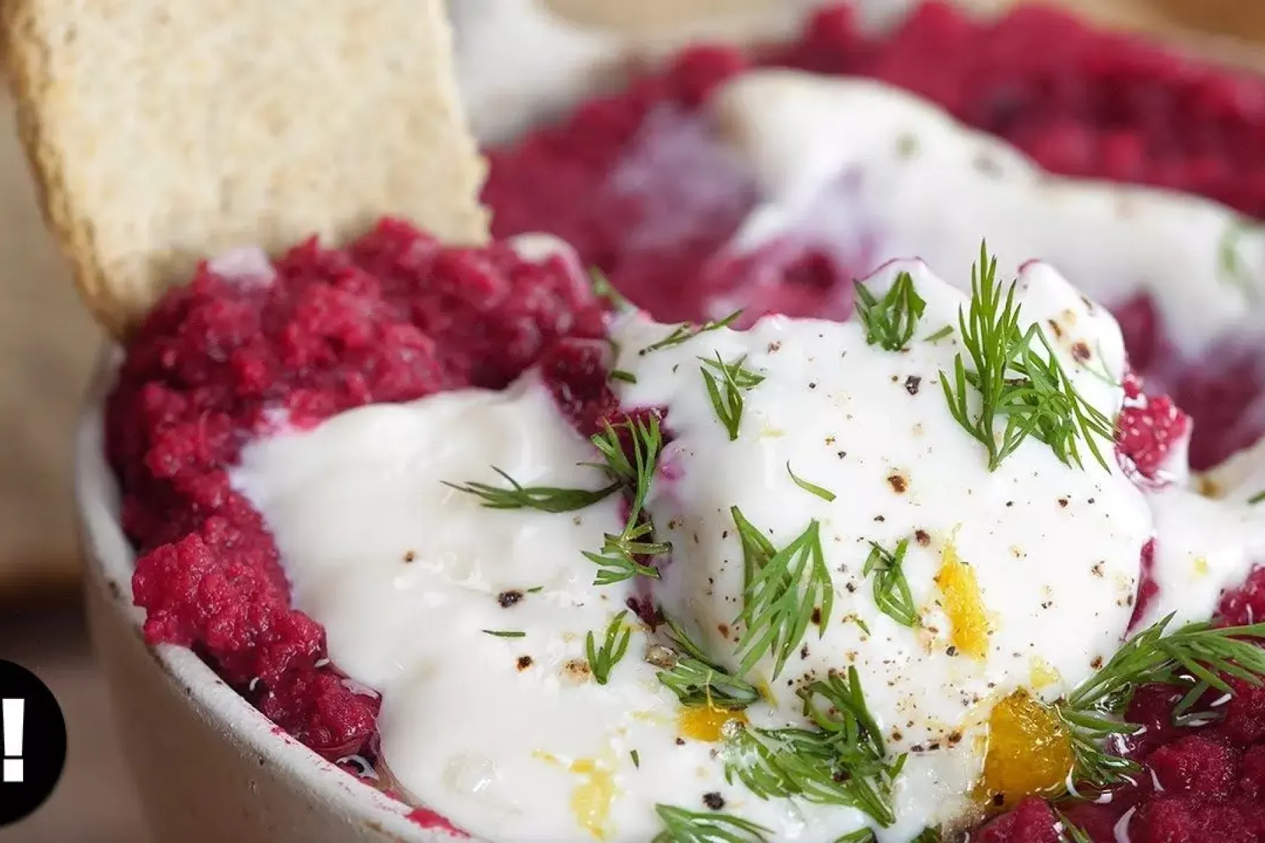 Vegan Beetroot Hummus Bosh TV