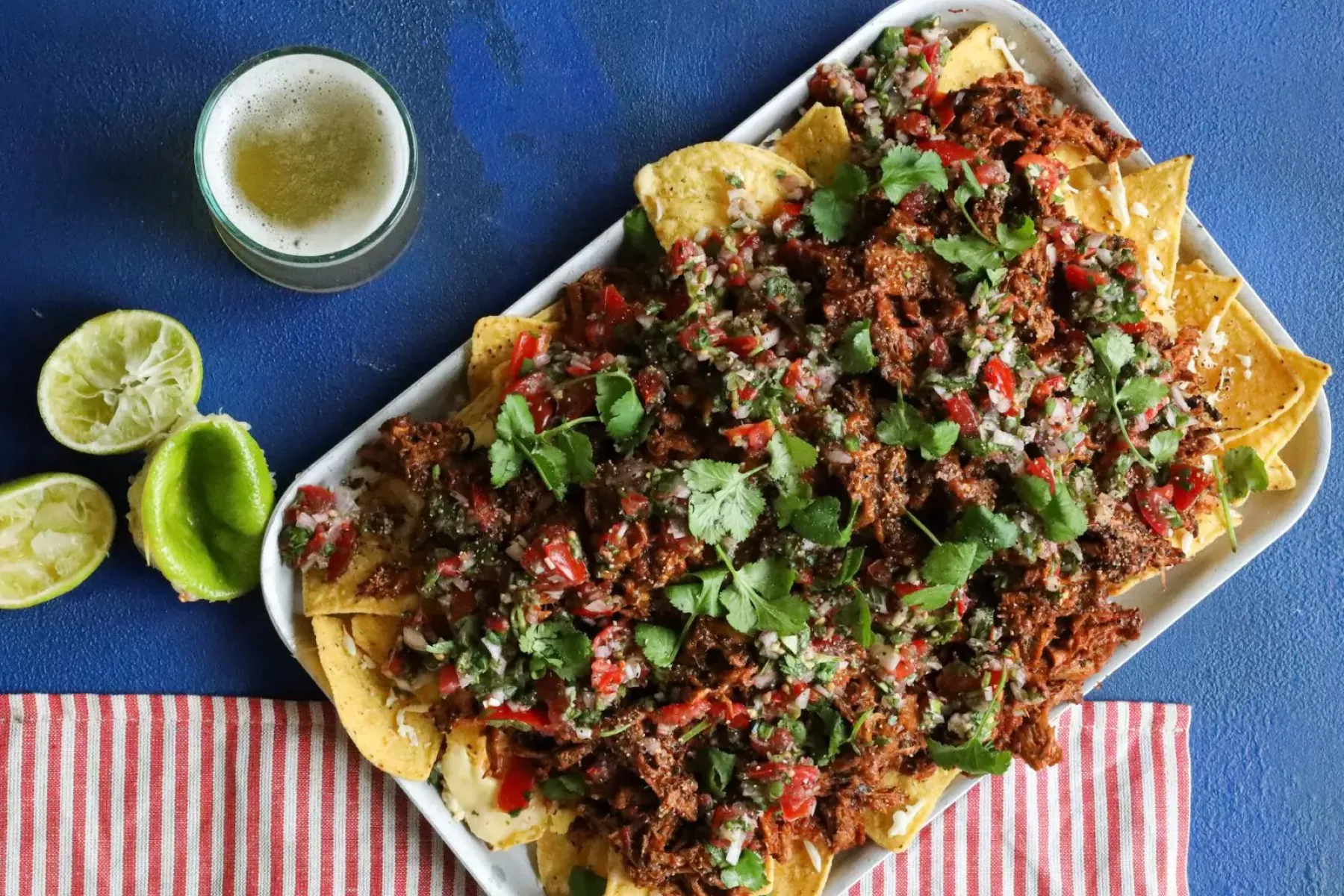 Vegan Birria Nachos with Pico De Gallo Bosh TV
