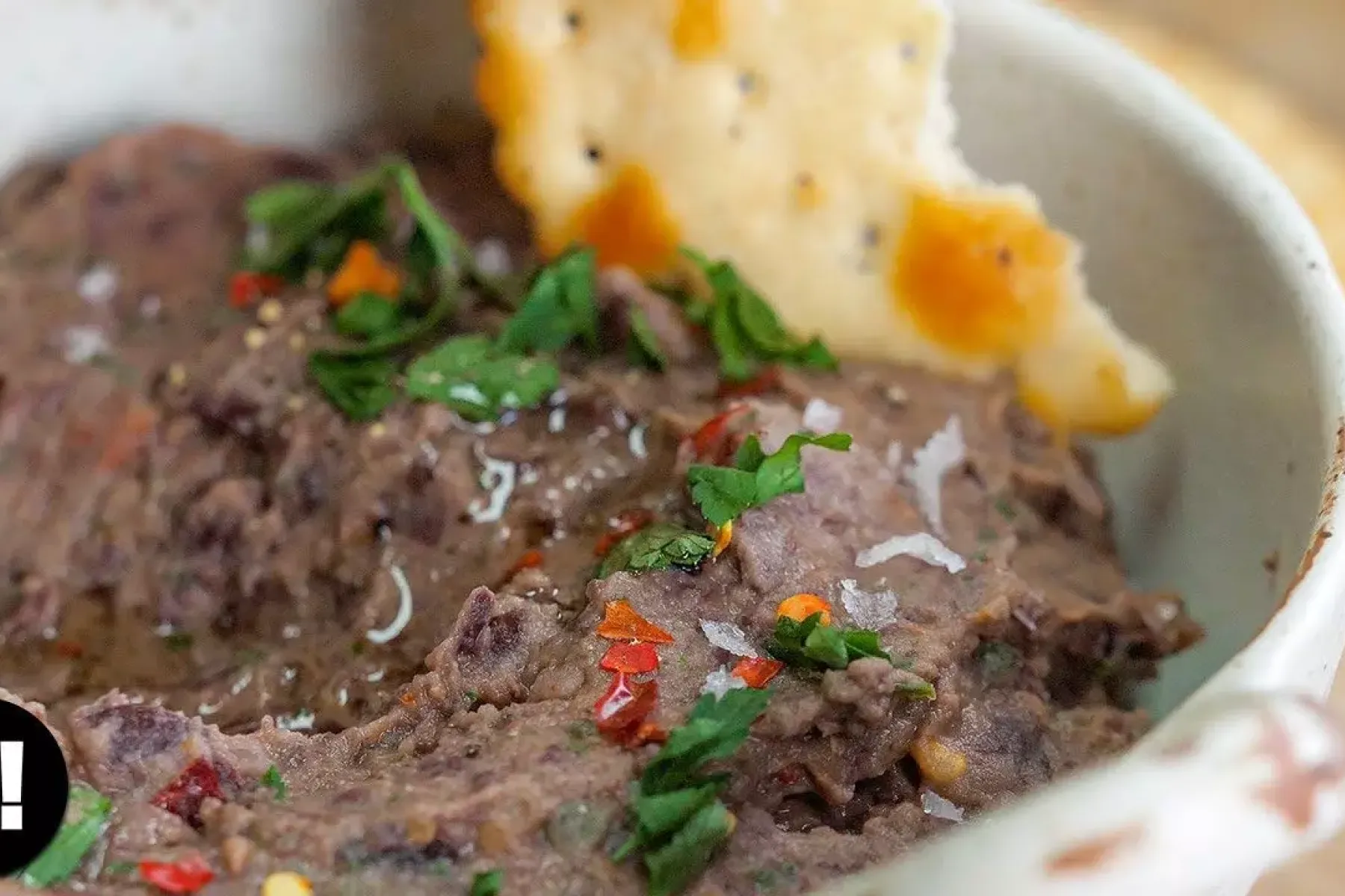 Vegan Black Bean & Sun-dried Tomato Dip Bosh TV