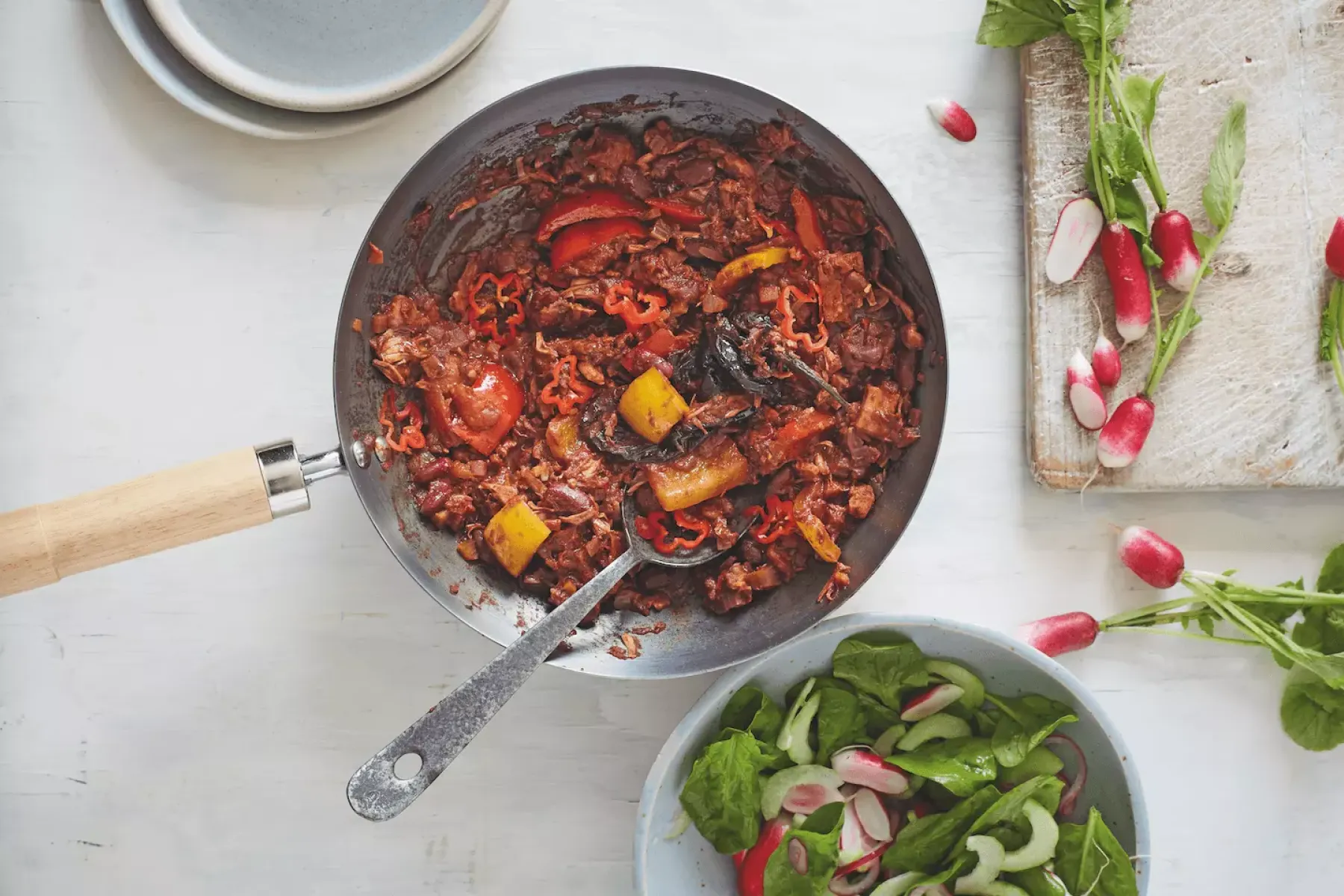 Vegan Braised Jackfruit Chilli  Bosh TV