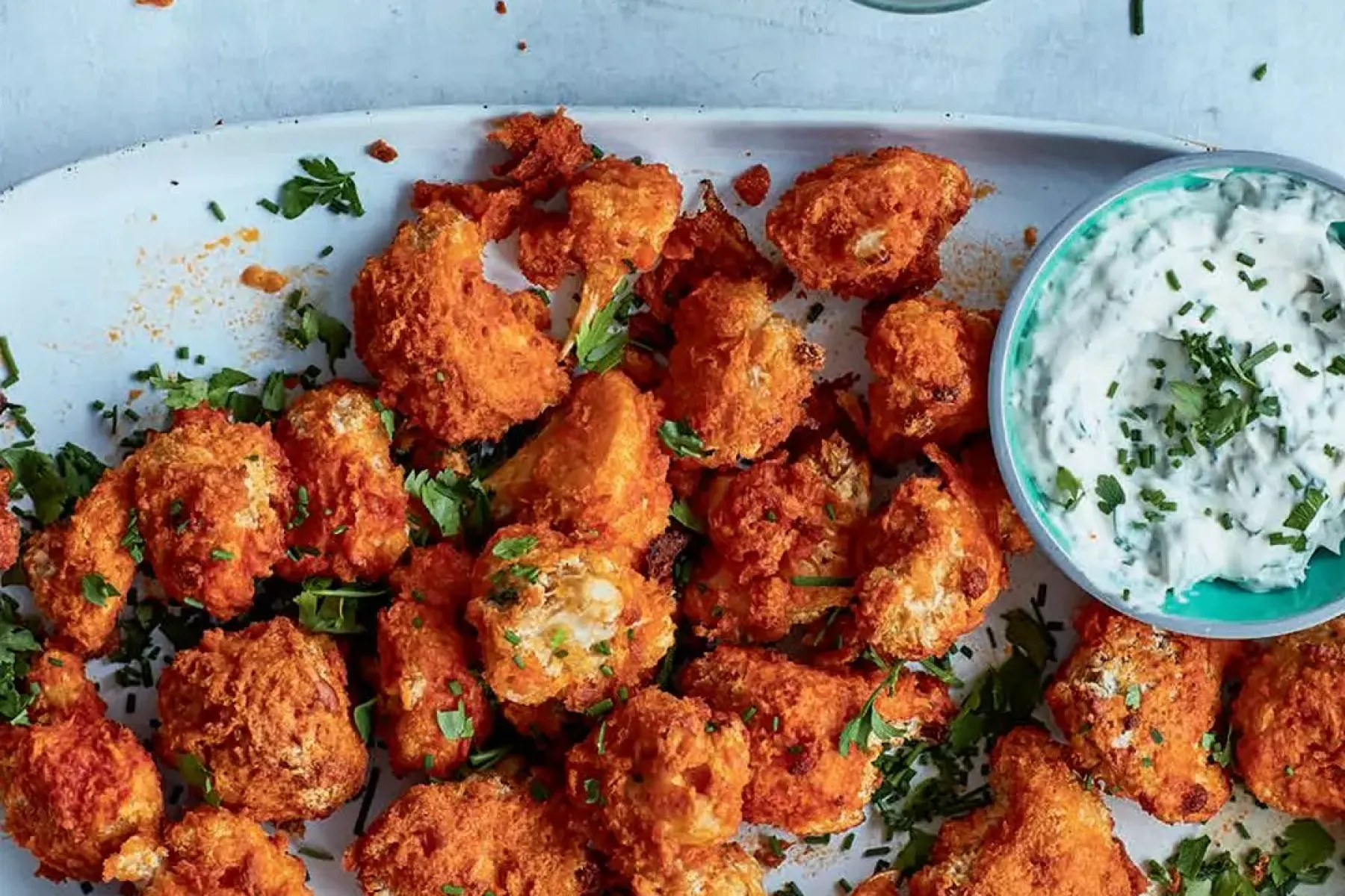 Vegan Cauliflower Buffalo Wings Bosh TV