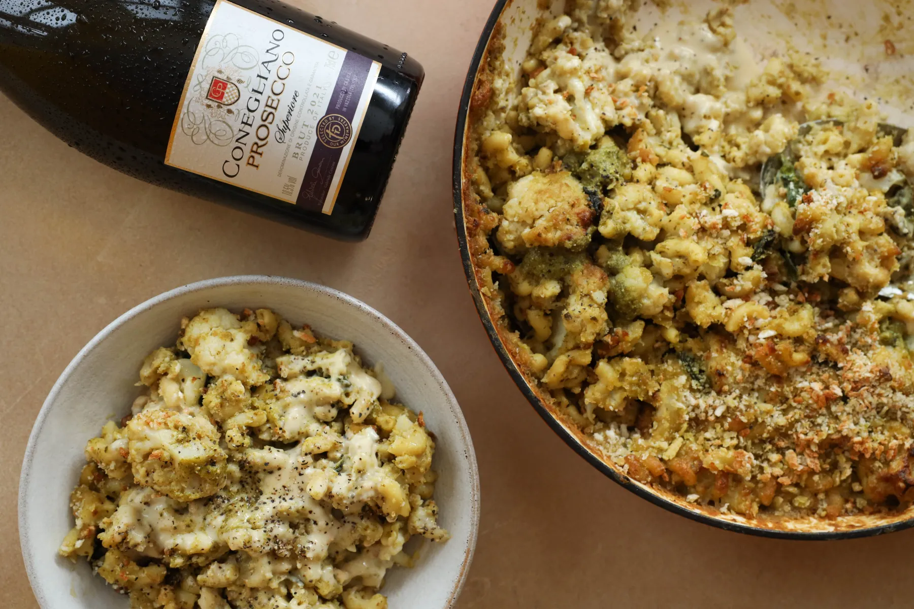 Vegan Cauliflower Pesto Mac & Cheese BOSHTV