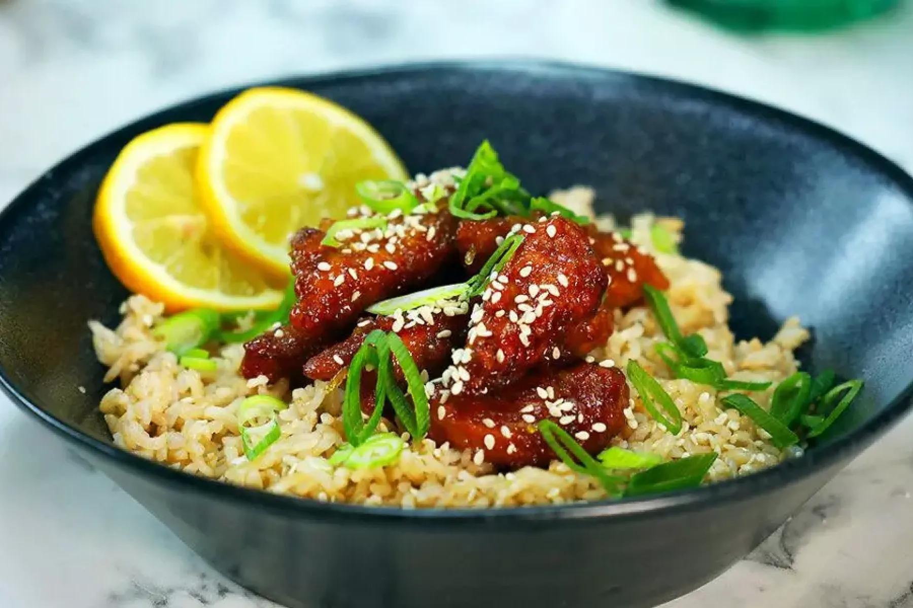 Vegan Chinese Lemon 'Chicken' Bosh TV