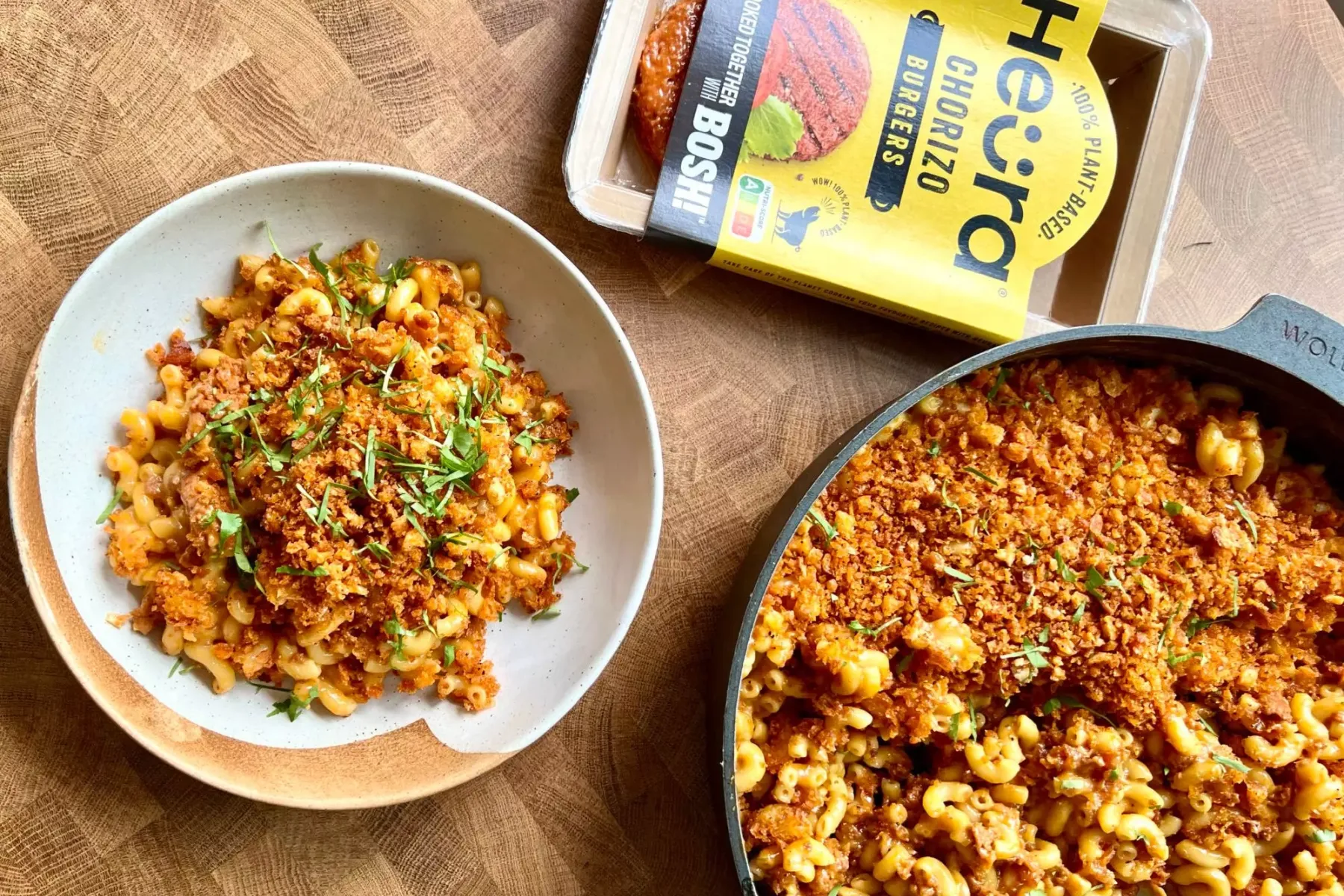 Vegan Chorizo Mac & Cheese Bosh TV