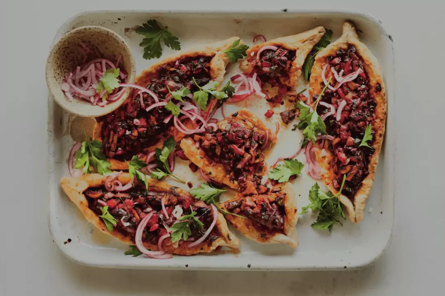 Vegan Chunky Mushroom Turkish Pides Bosh TV