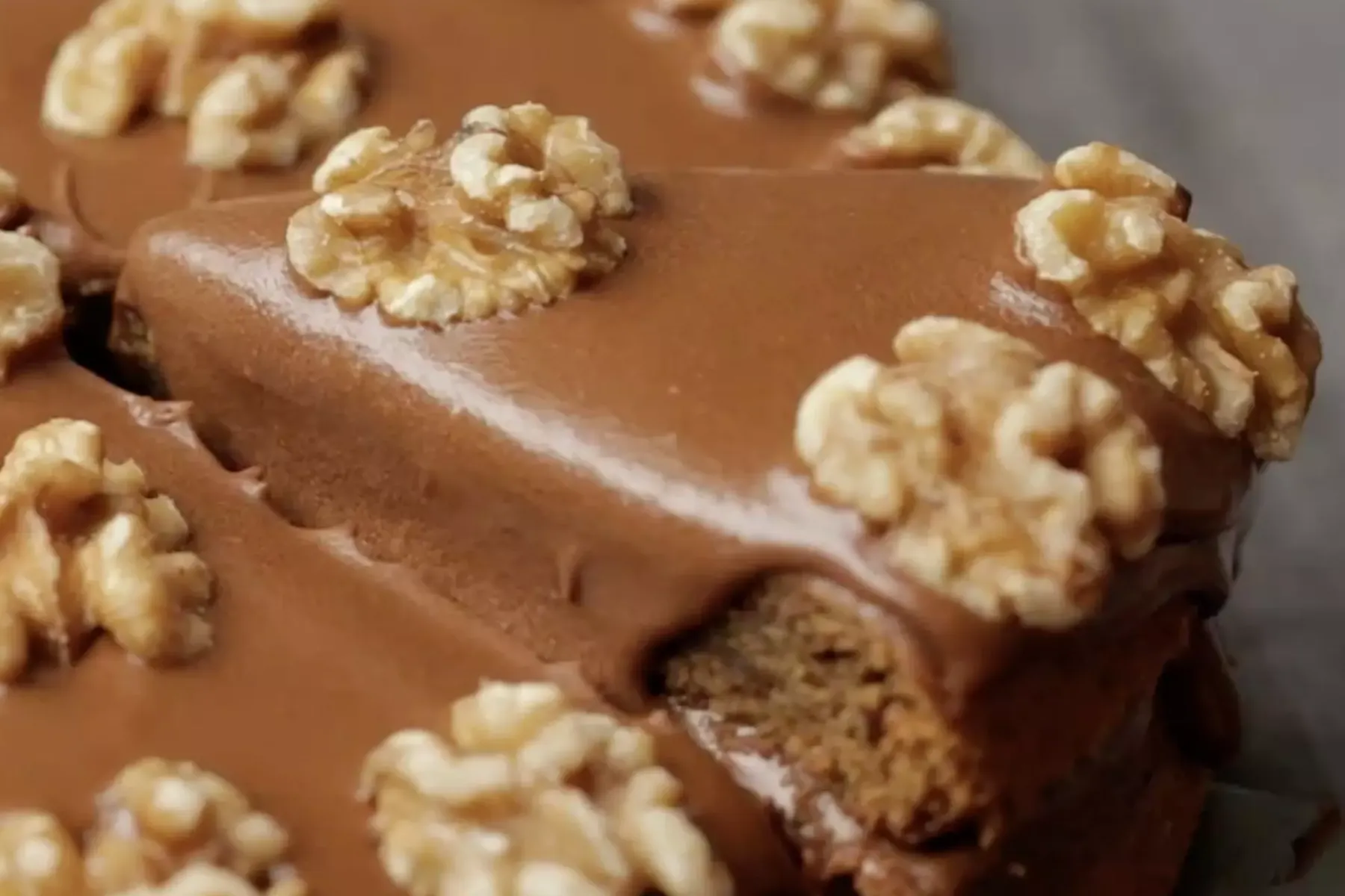 Vegan Coffee & Walnut Cake  Bosh TV