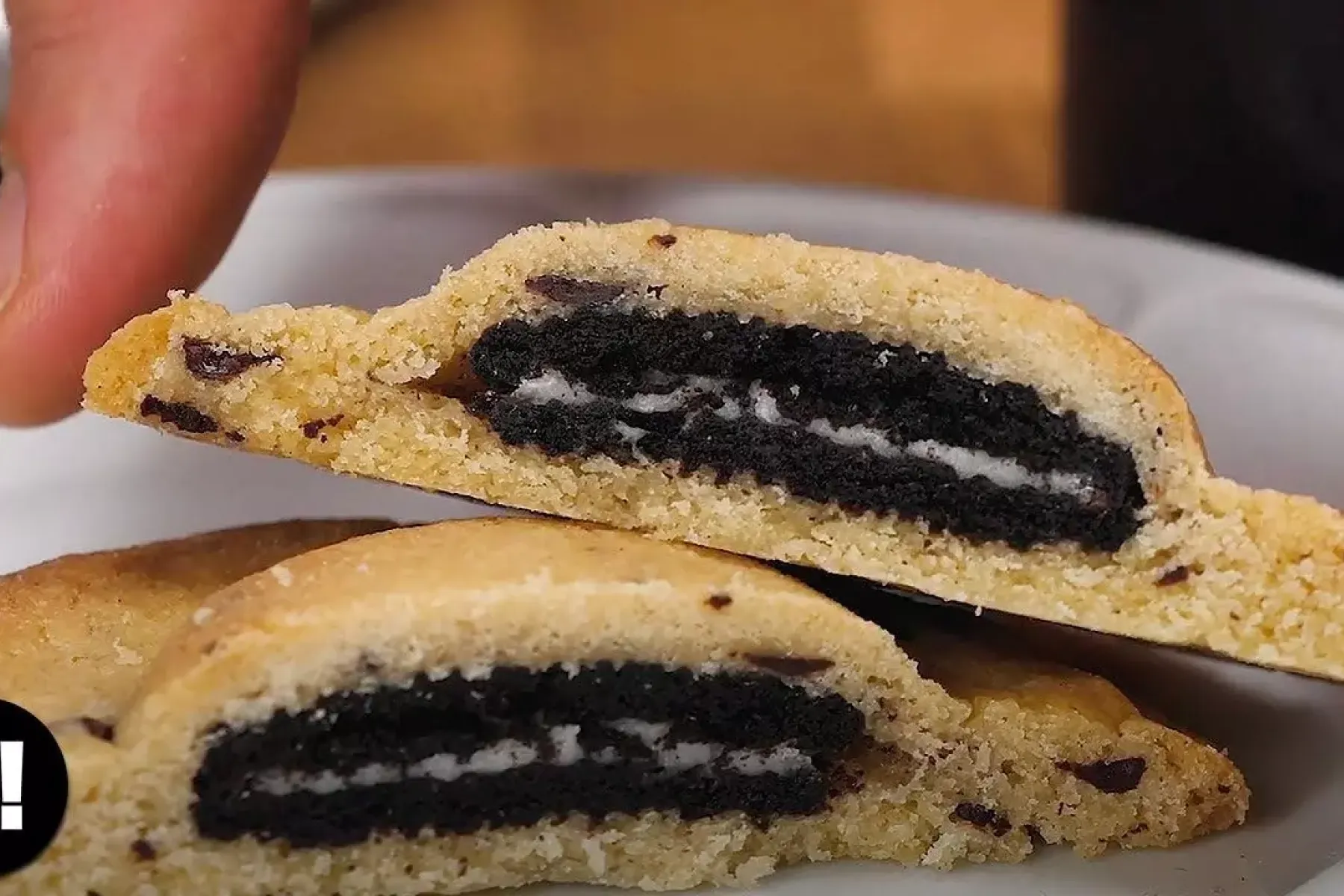 Vegan Cookie Stuffed Cookies Bosh TV