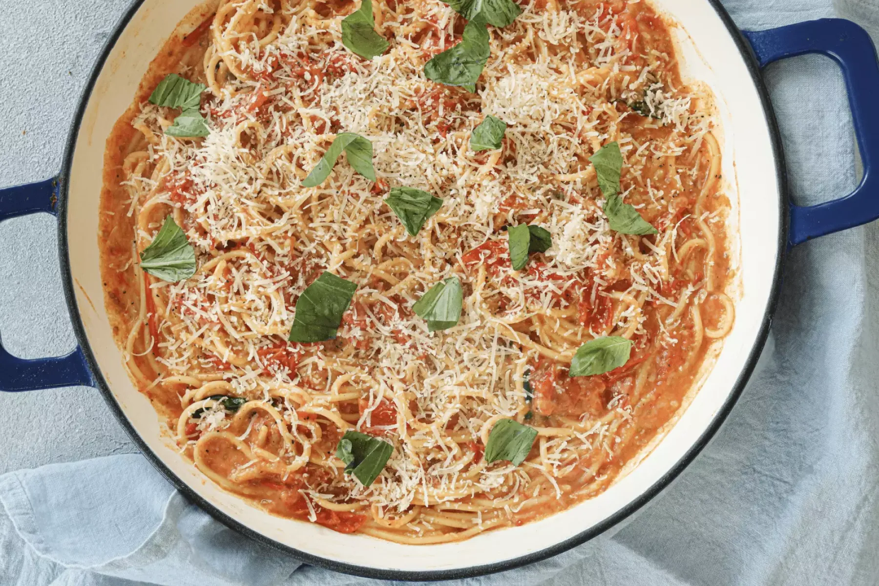 Vegan Creamy Cherry Tomato Pasta Bosh TV