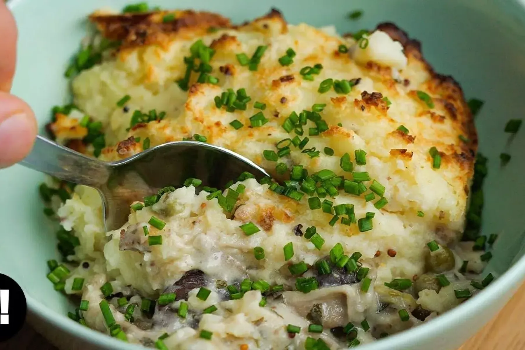 Vegan Creamy Fishless Pie Bosh TV