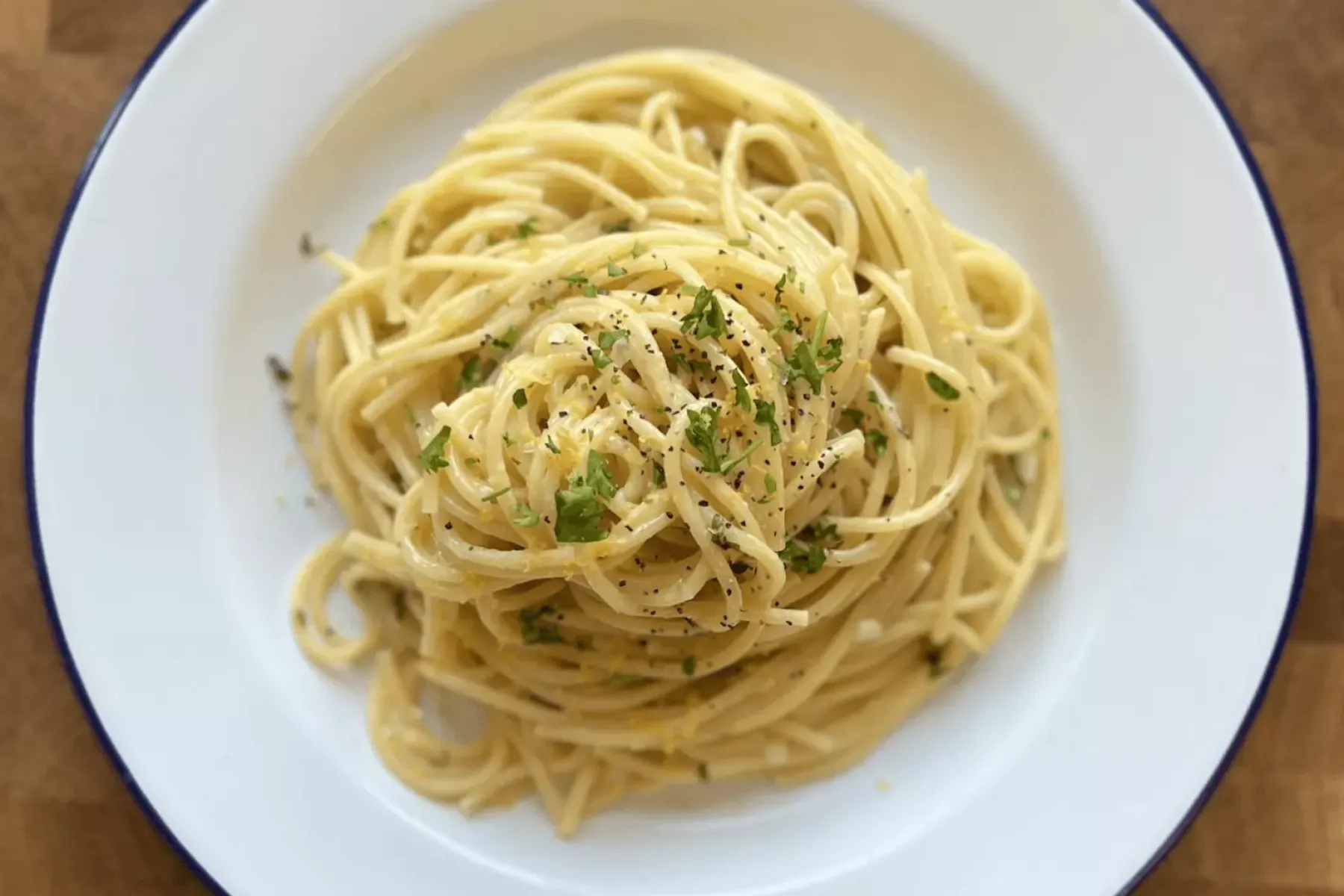Vegan Creamy Lemon Pasta Bosh TV
