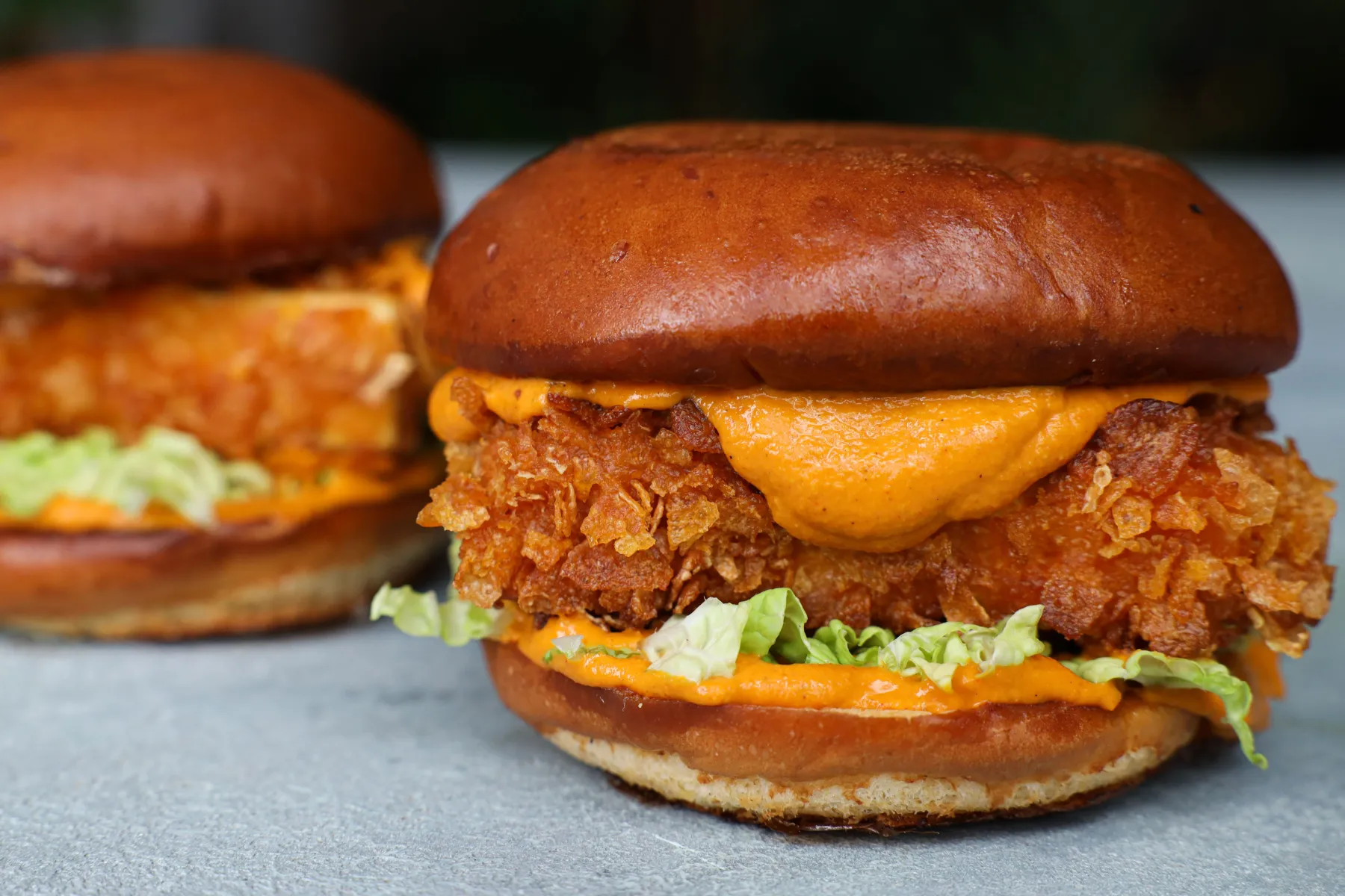Vegan Crispy Butter Tofu Burger BOSHTV