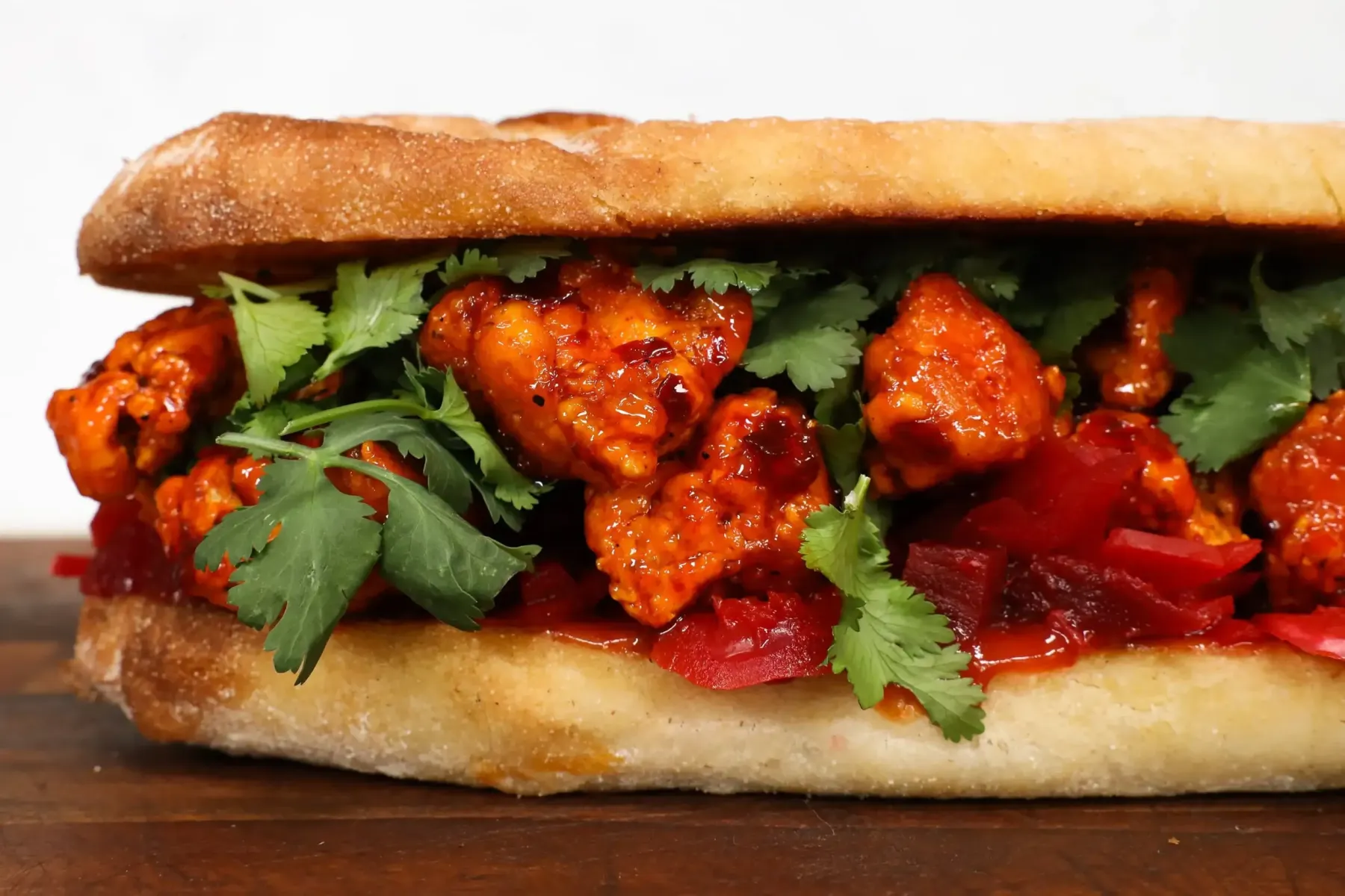 Vegan Crispy Tofu Ciabatta BOSHTV