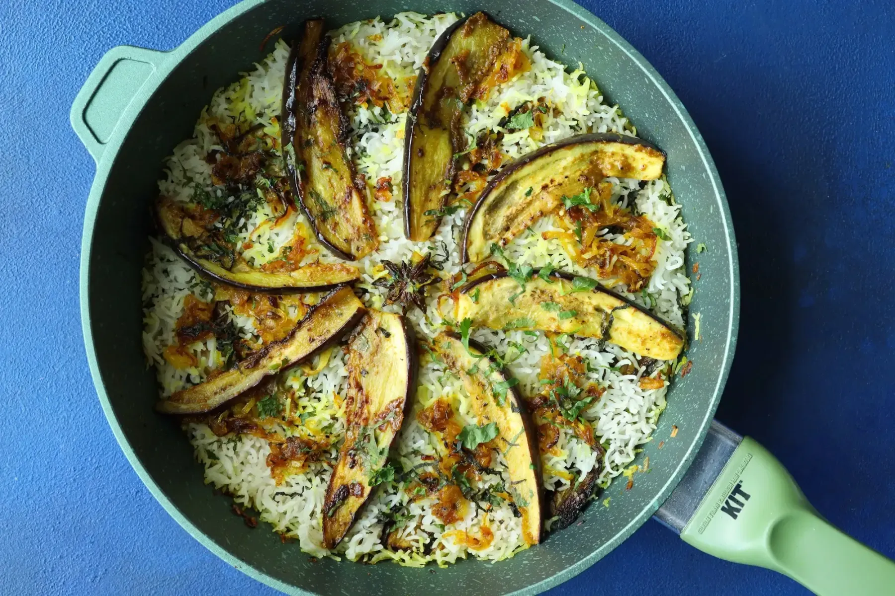 Vegan Curried Aubergine Rice BOSHTV