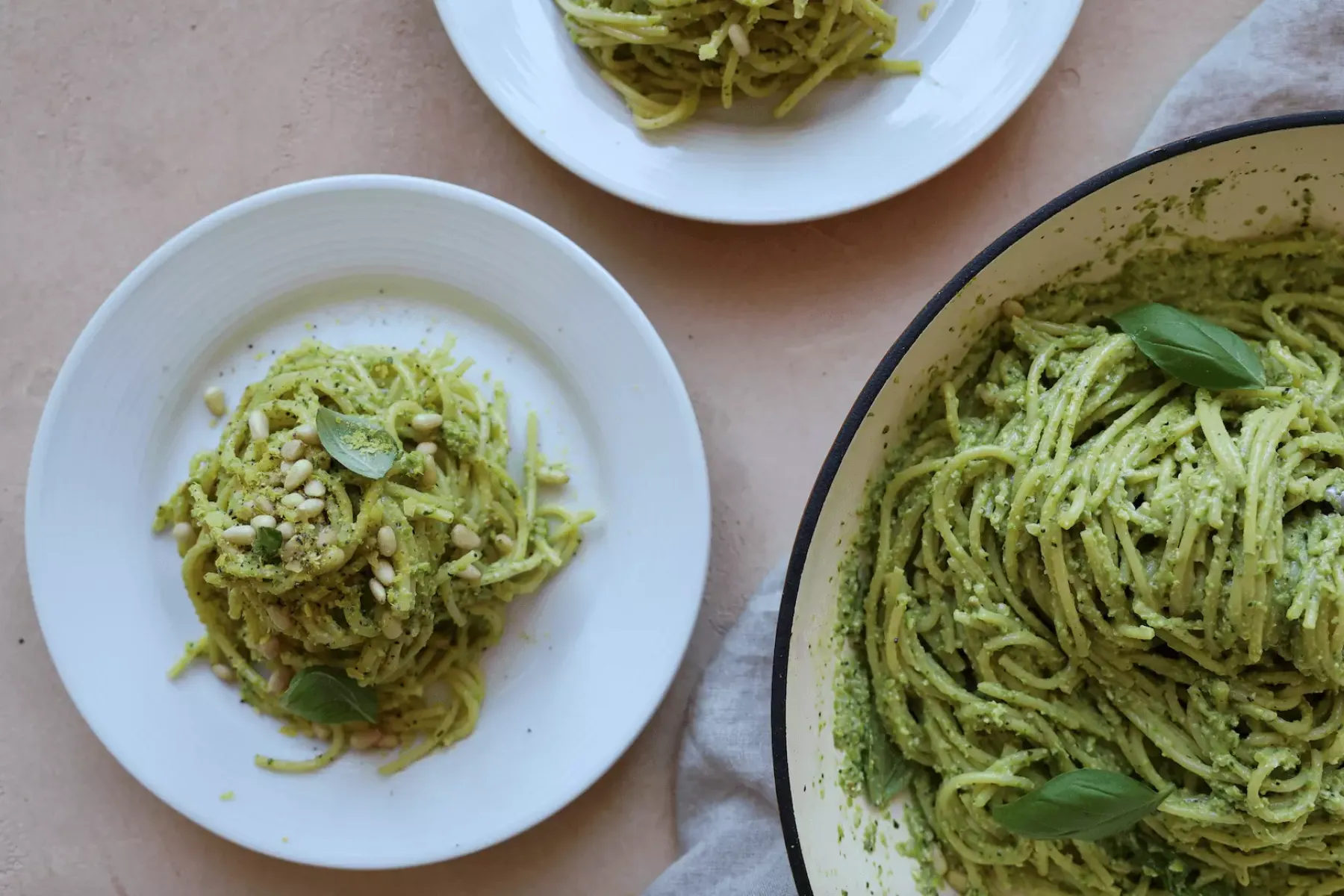 Vegan Easy Pea-sy Pesto Pasta Bosh TV