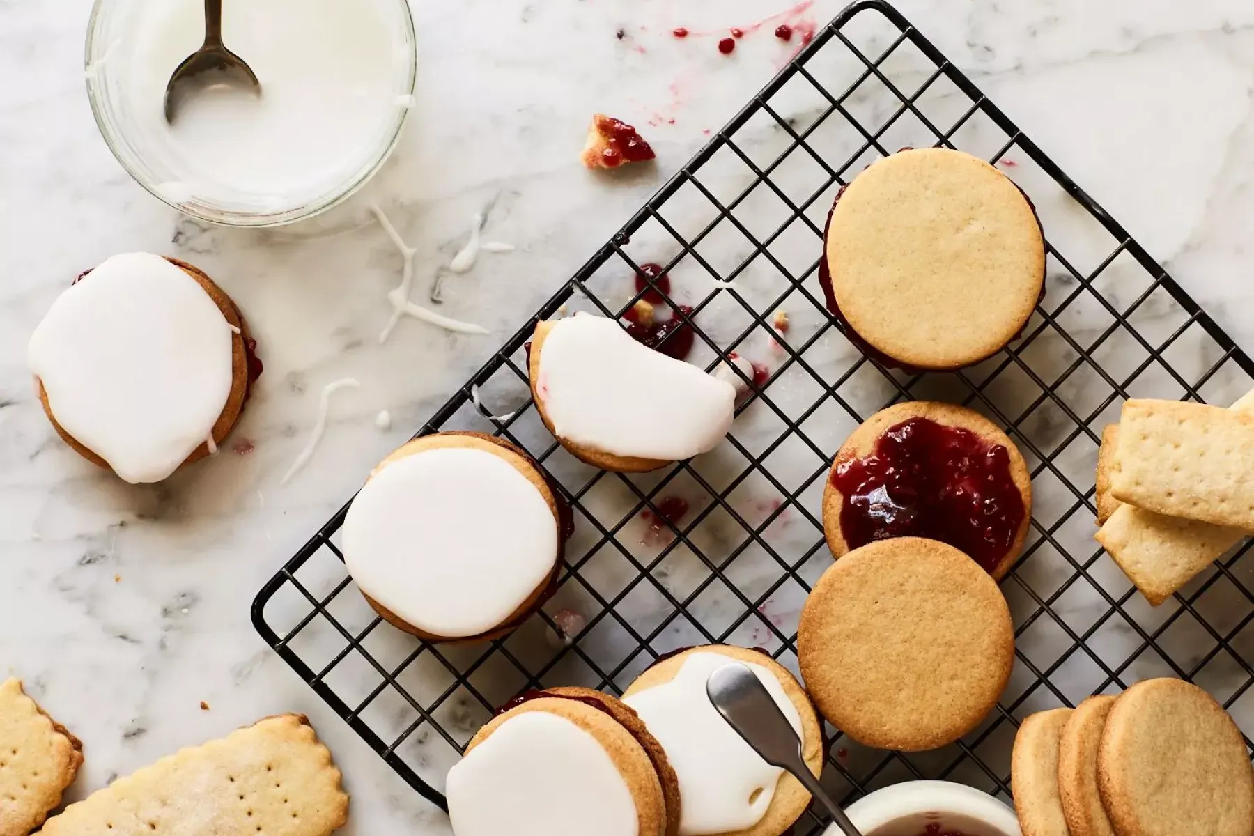 Vegan Empire Biscuits  Bosh TV