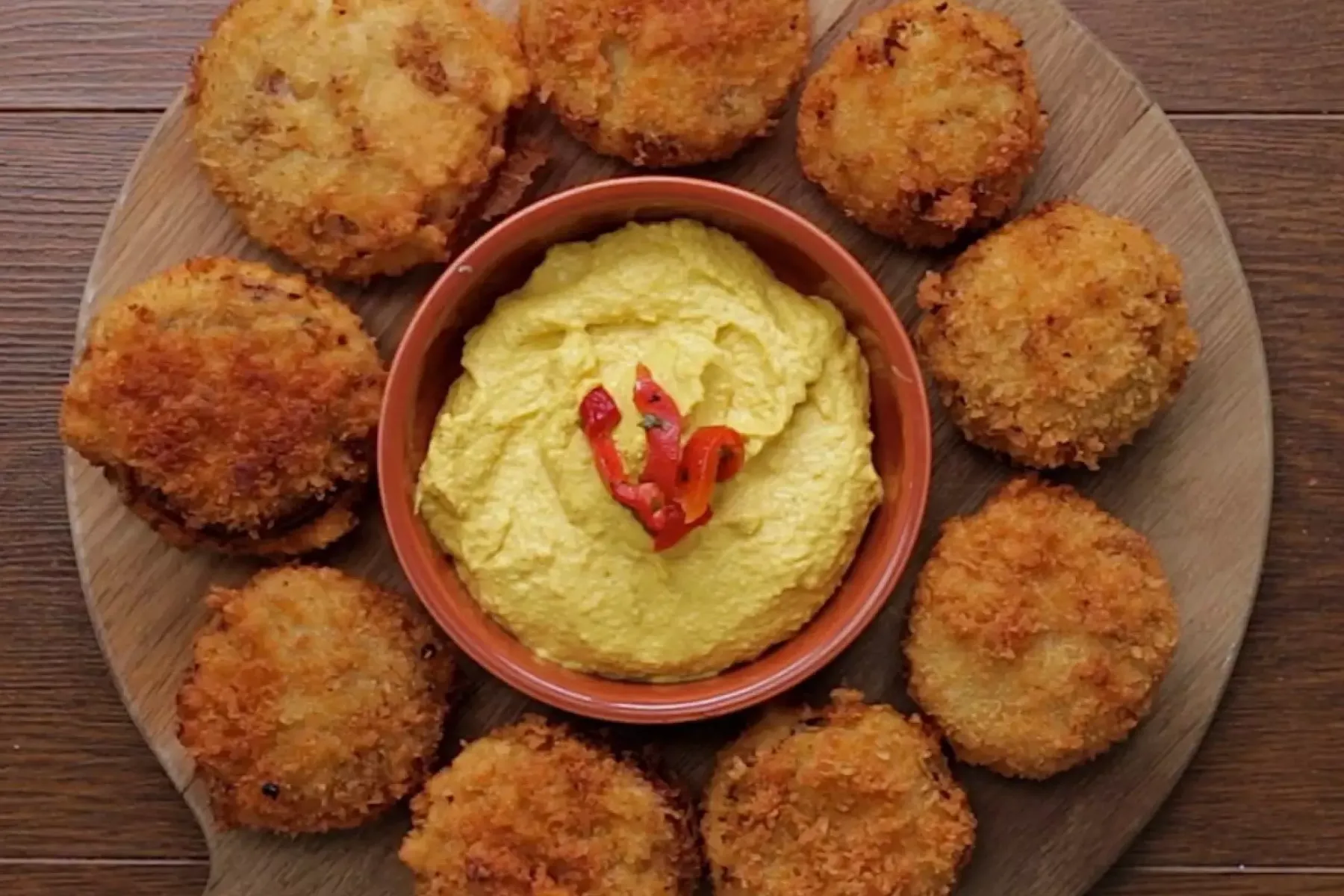 Vegan Falafel Onion Rings Bosh TV