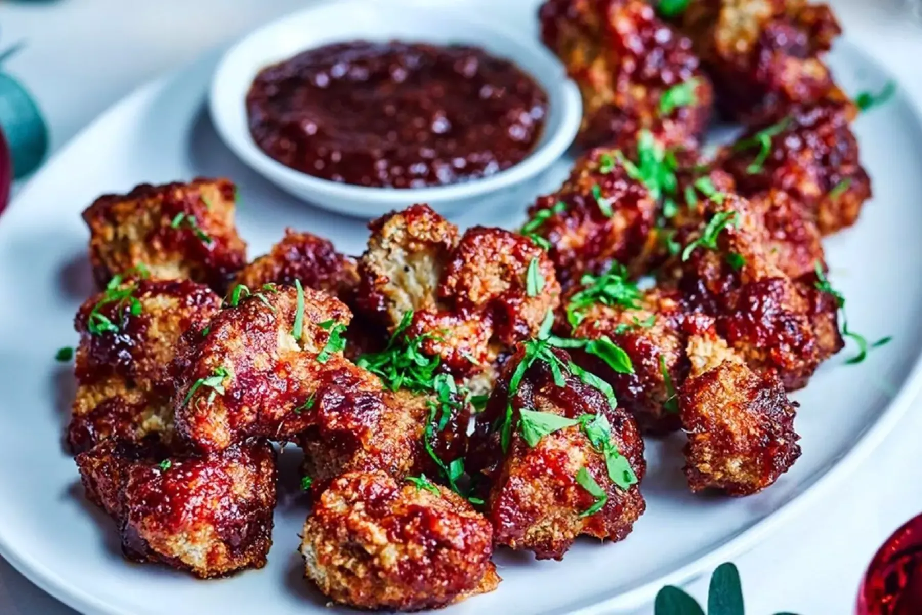 Vegan Festive Cauliflower Wings Bosh TV