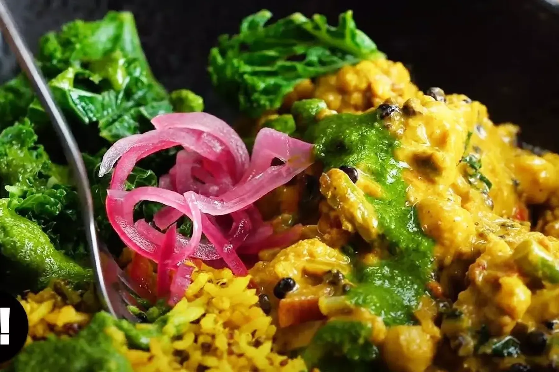 Vegan Fire Roasted Cauli Tikka Masala Bosh TV