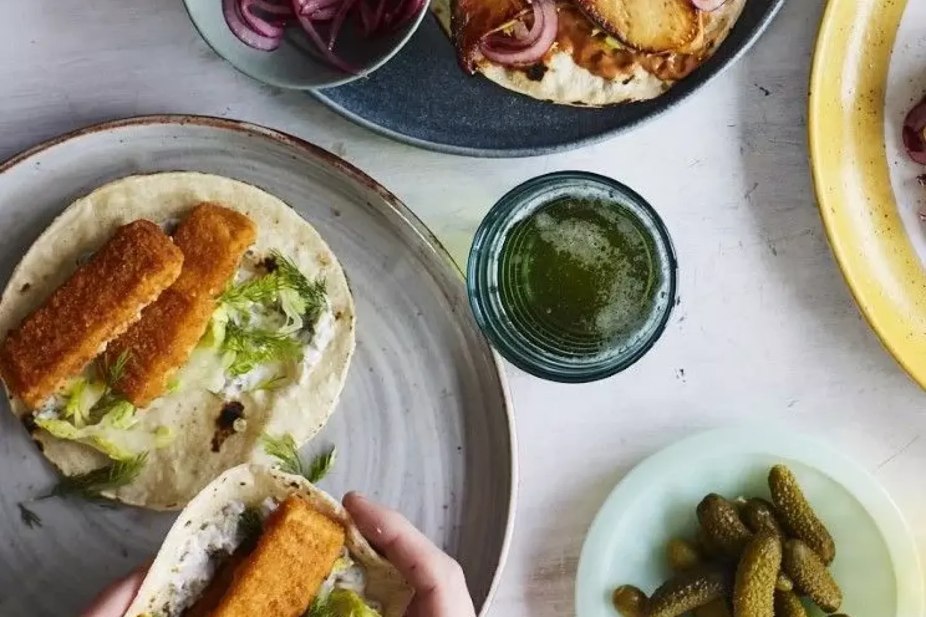 Vegan Fish Finger Tacos  Bosh TV