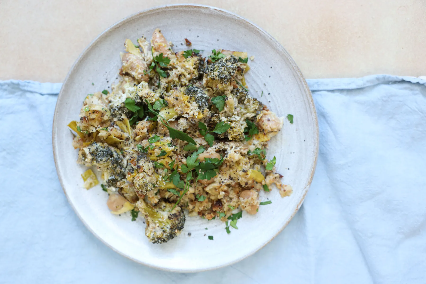 Vegan Fridge Raid Friday Vegetable Bake with Crunchy Topping BOSHTV