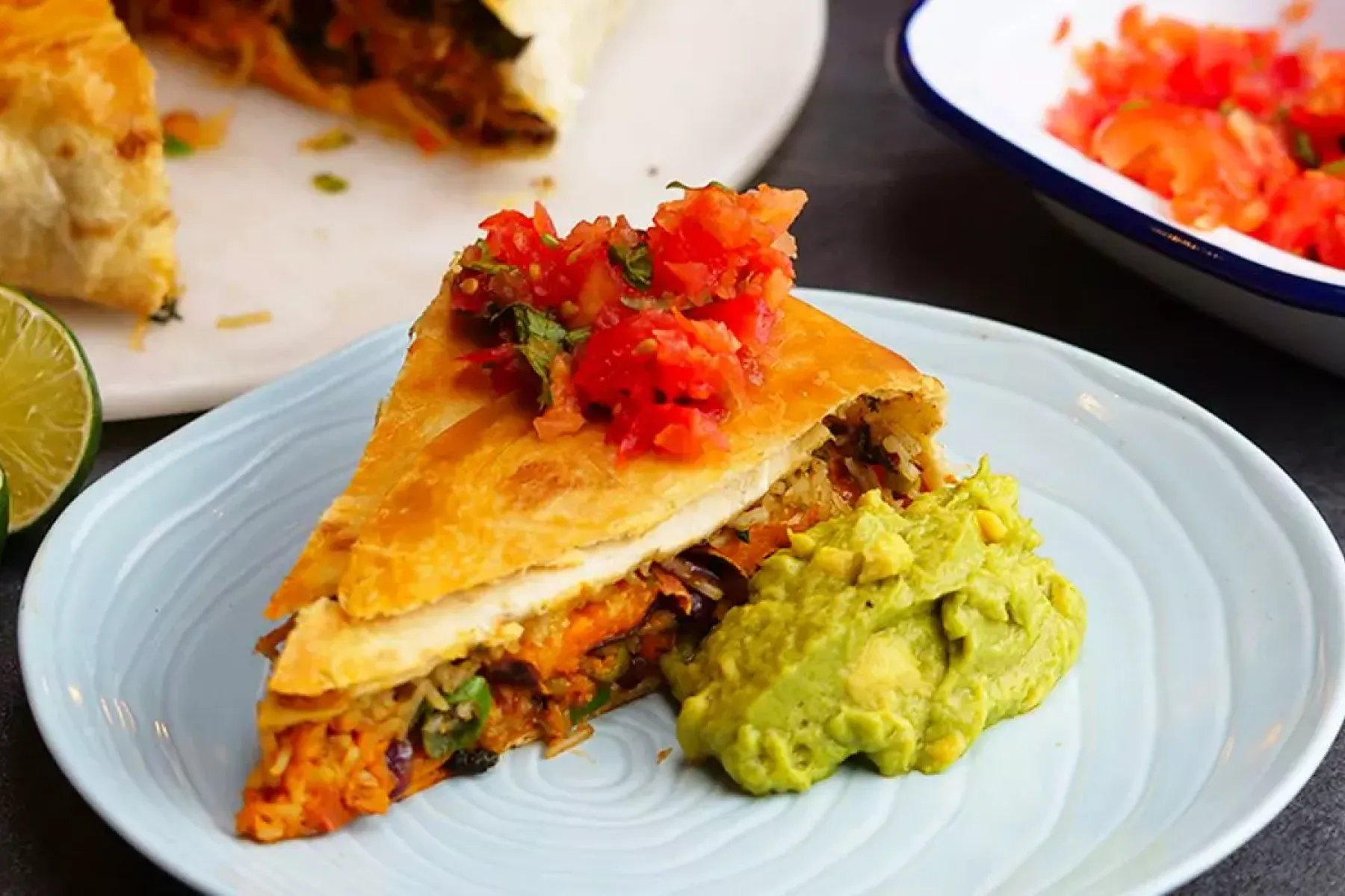 Vegan Giant Burrito Crunch Cake Bosh TV