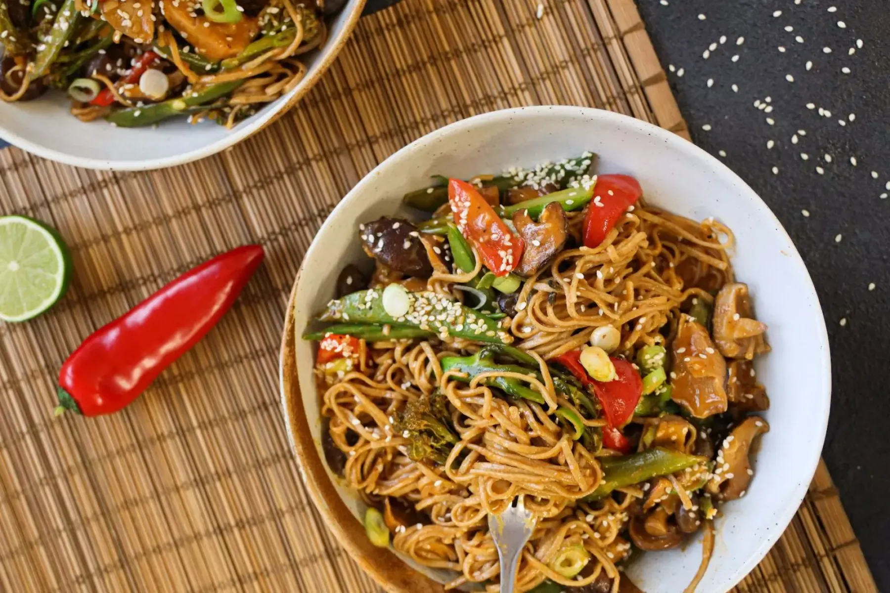 Vegan Go Go Gochujang Noodles Bosh TV