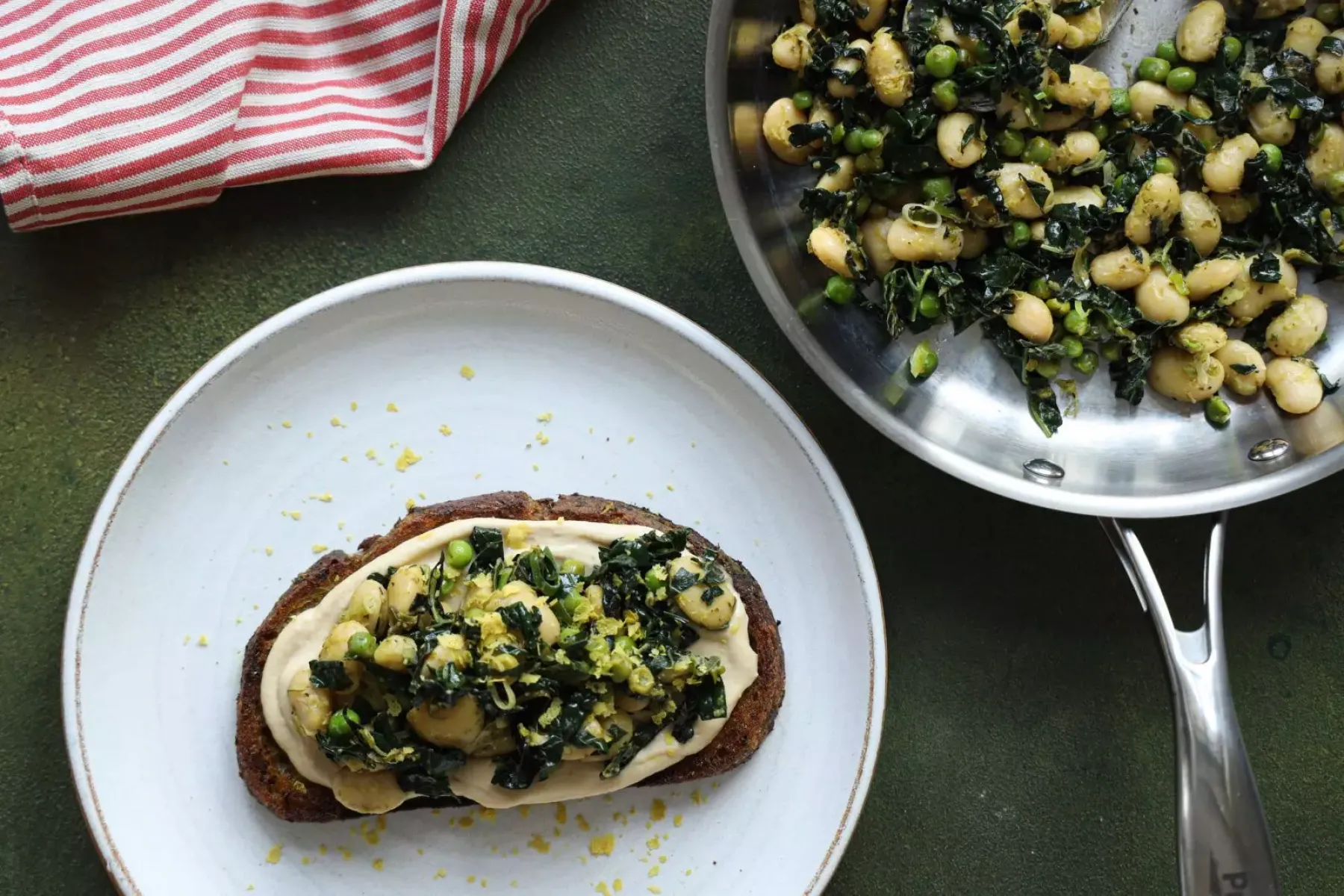Vegan Greens on Toast Bosh TV