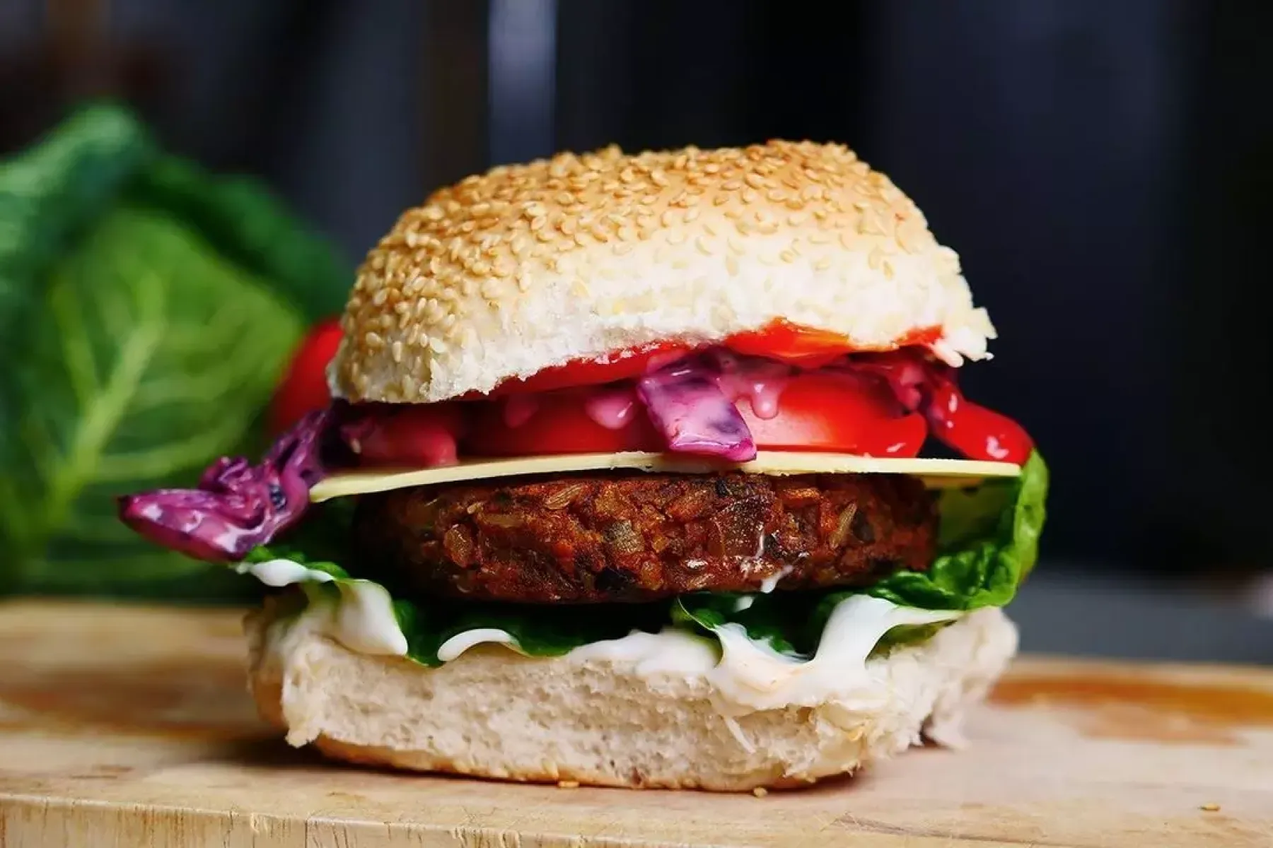 Vegan Healthy Vegan Burger Bosh TV