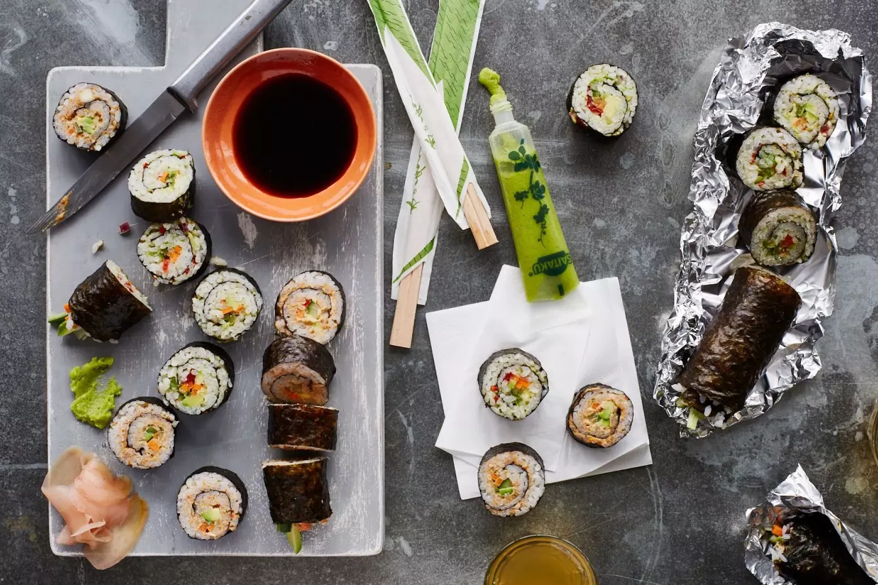 Vegan Homemade Sushi Rolls Bosh TV