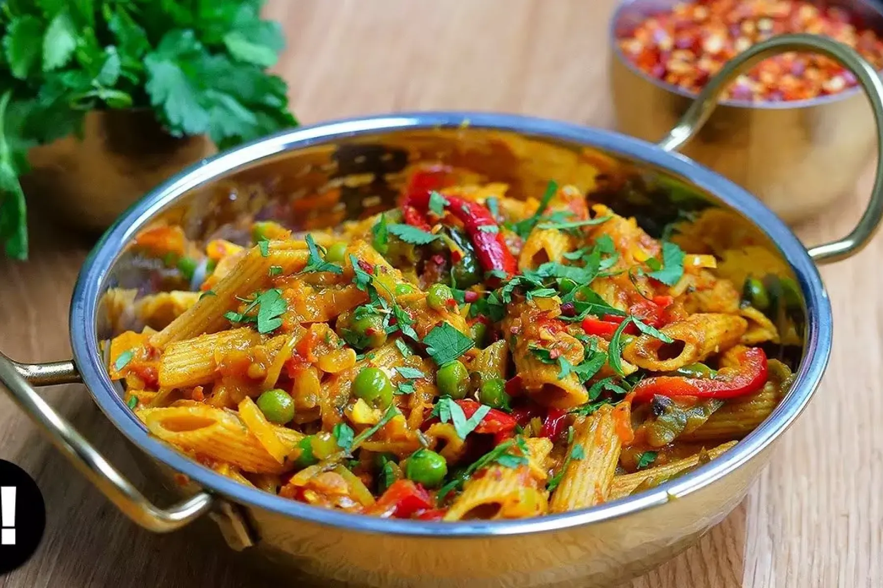 Vegan Indian Style Pasta Bosh TV