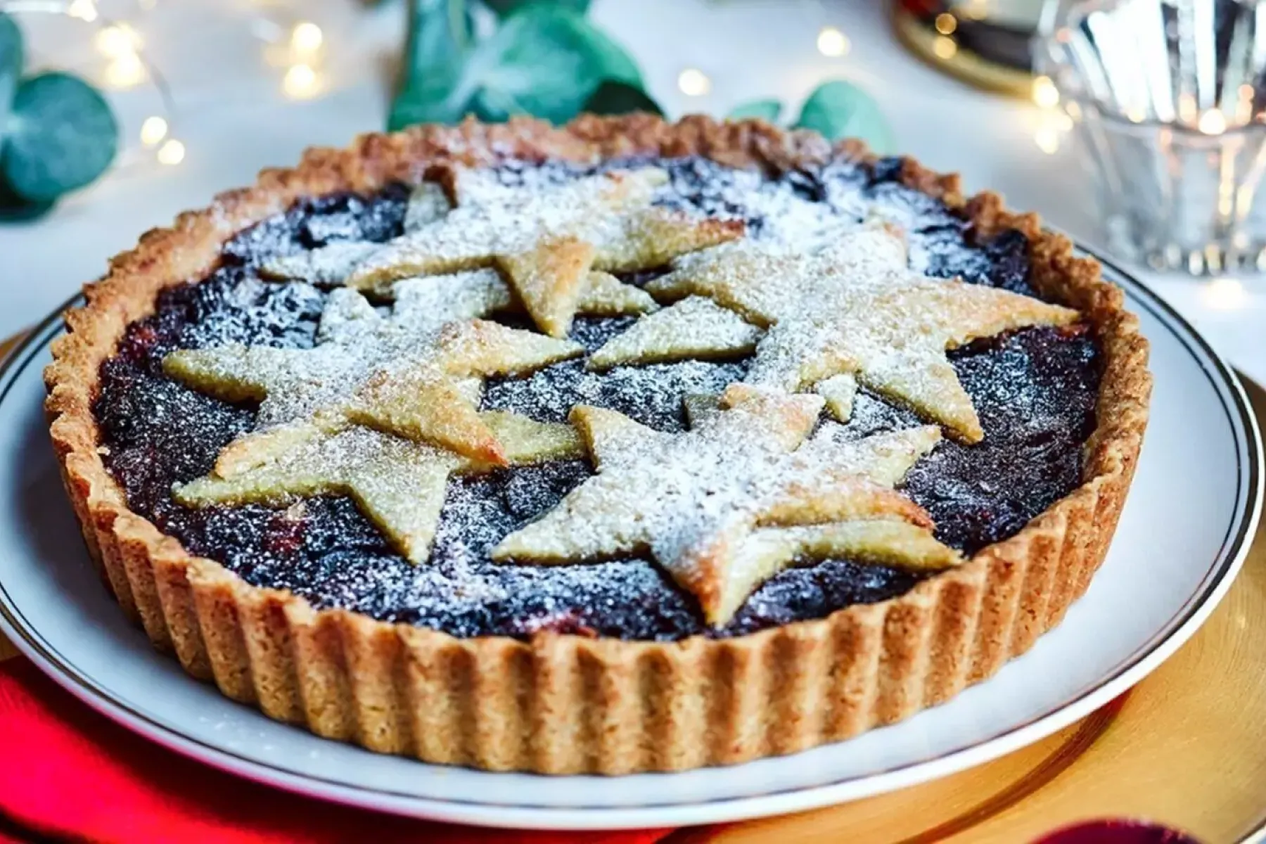Vegan Mincemeat Pie with Cashew Brandy Cream Bosh TV