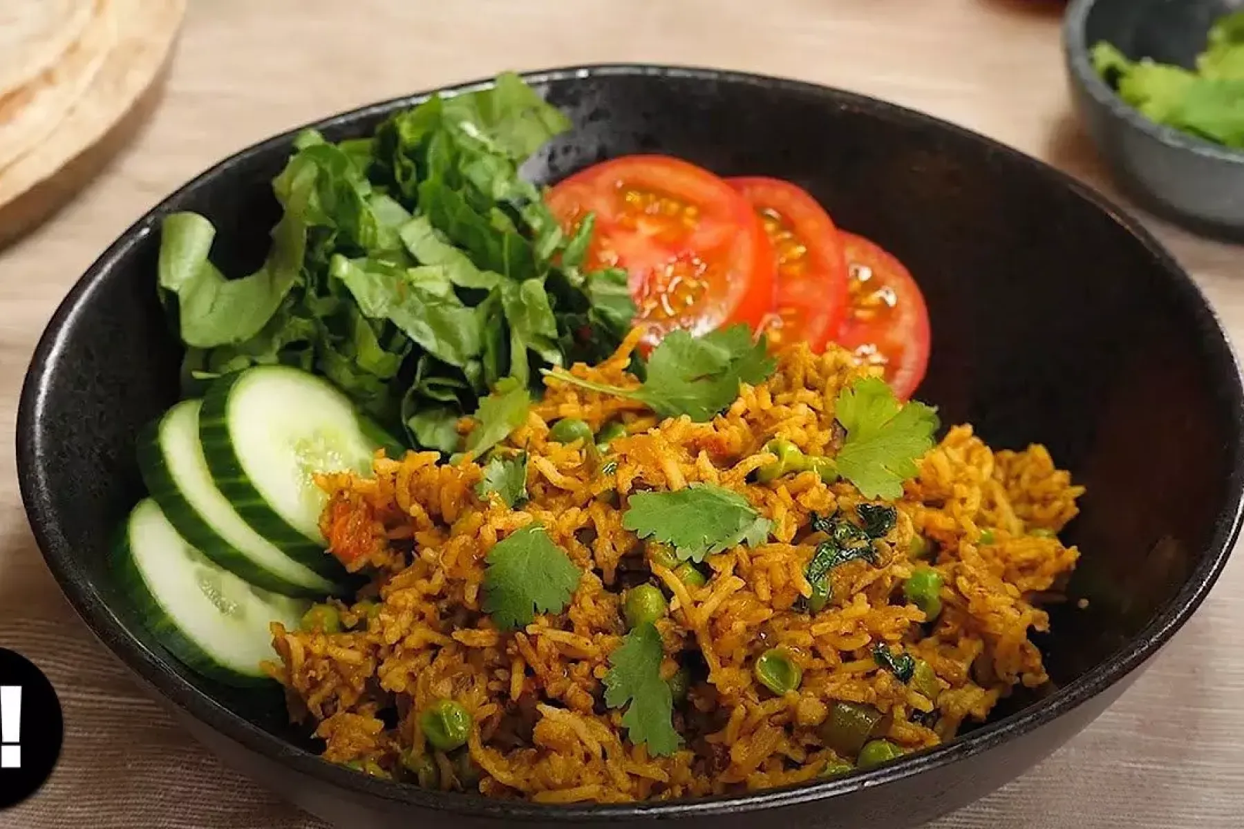 Vegan Mushroom Keema Rice Bowl Bosh TV