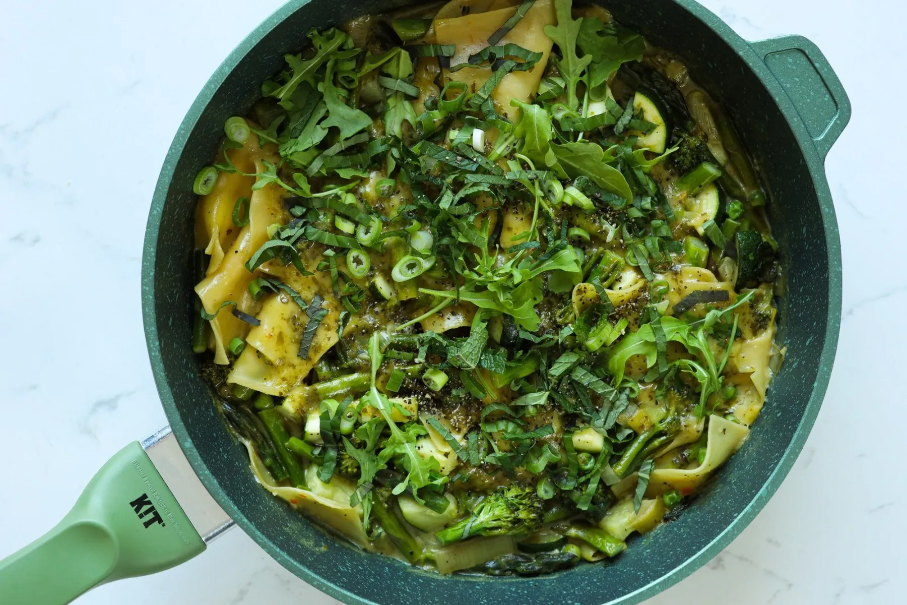 Vegan One-Pot Green Panzagne BOSHTV