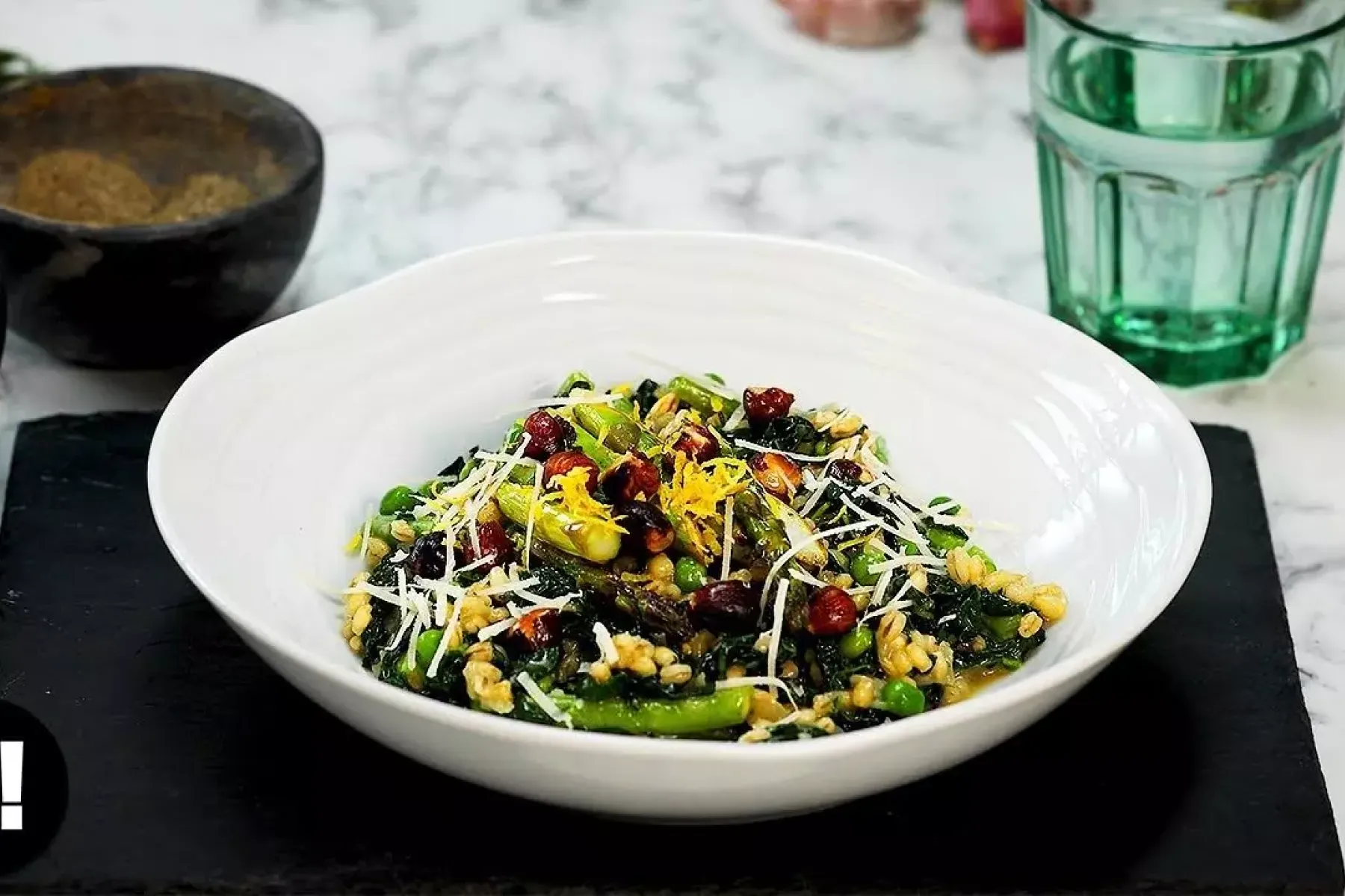 Vegan Orzotto Bosh TV