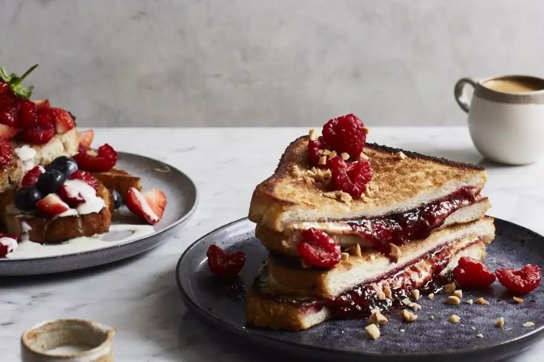Vegan PBJ French Toast Bosh TV