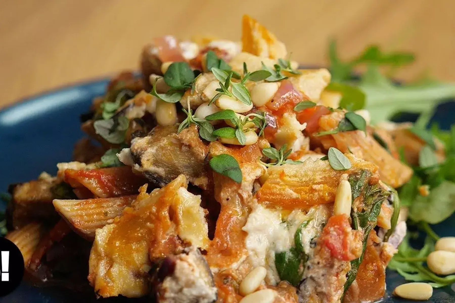 Vegan Penne Pasta Casserole Bosh TV