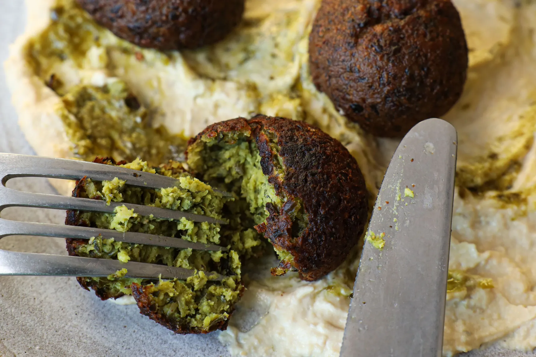 Vegan Pesto Falafel BOSHTV