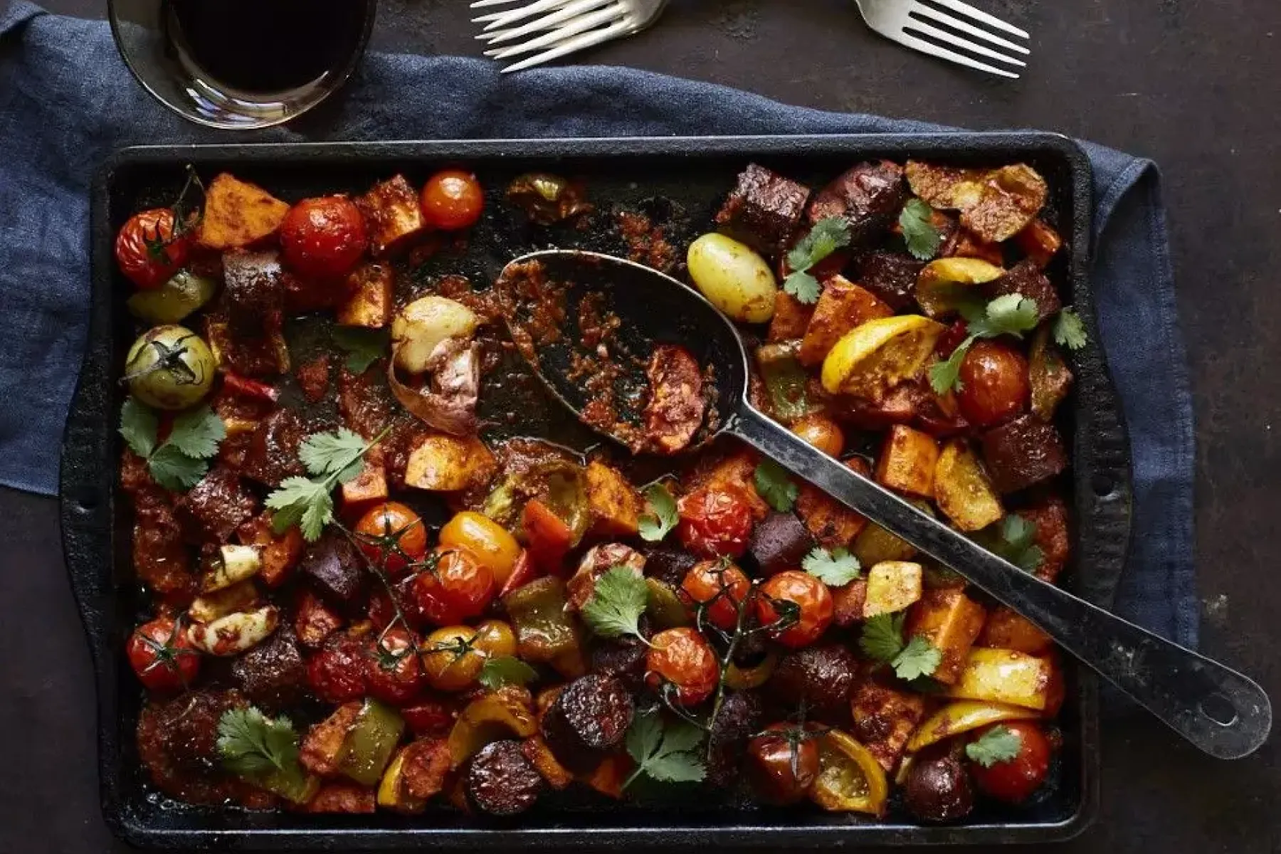 Vegan Piri Piri 'Chorizo' Bake Bosh TV