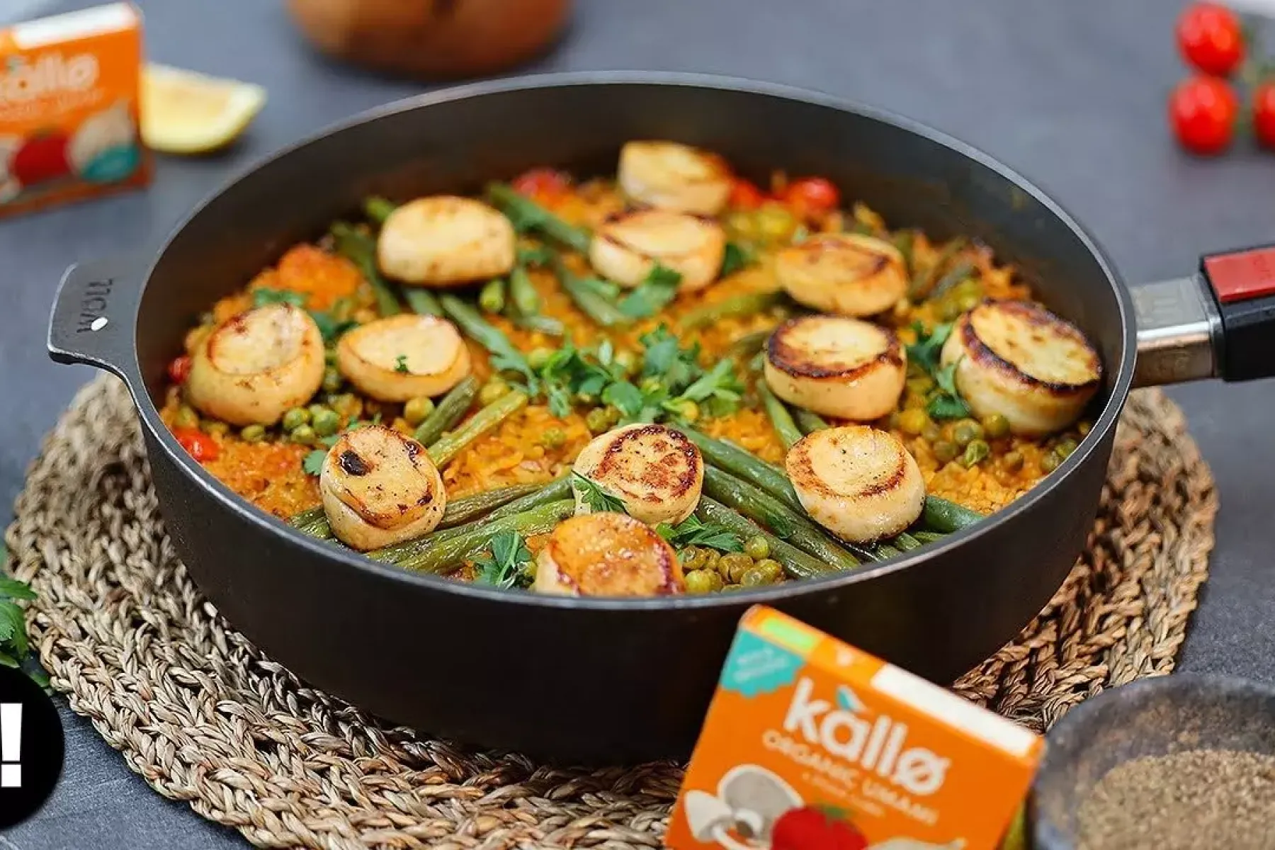 Vegan Plant-Based Paella Bosh TV