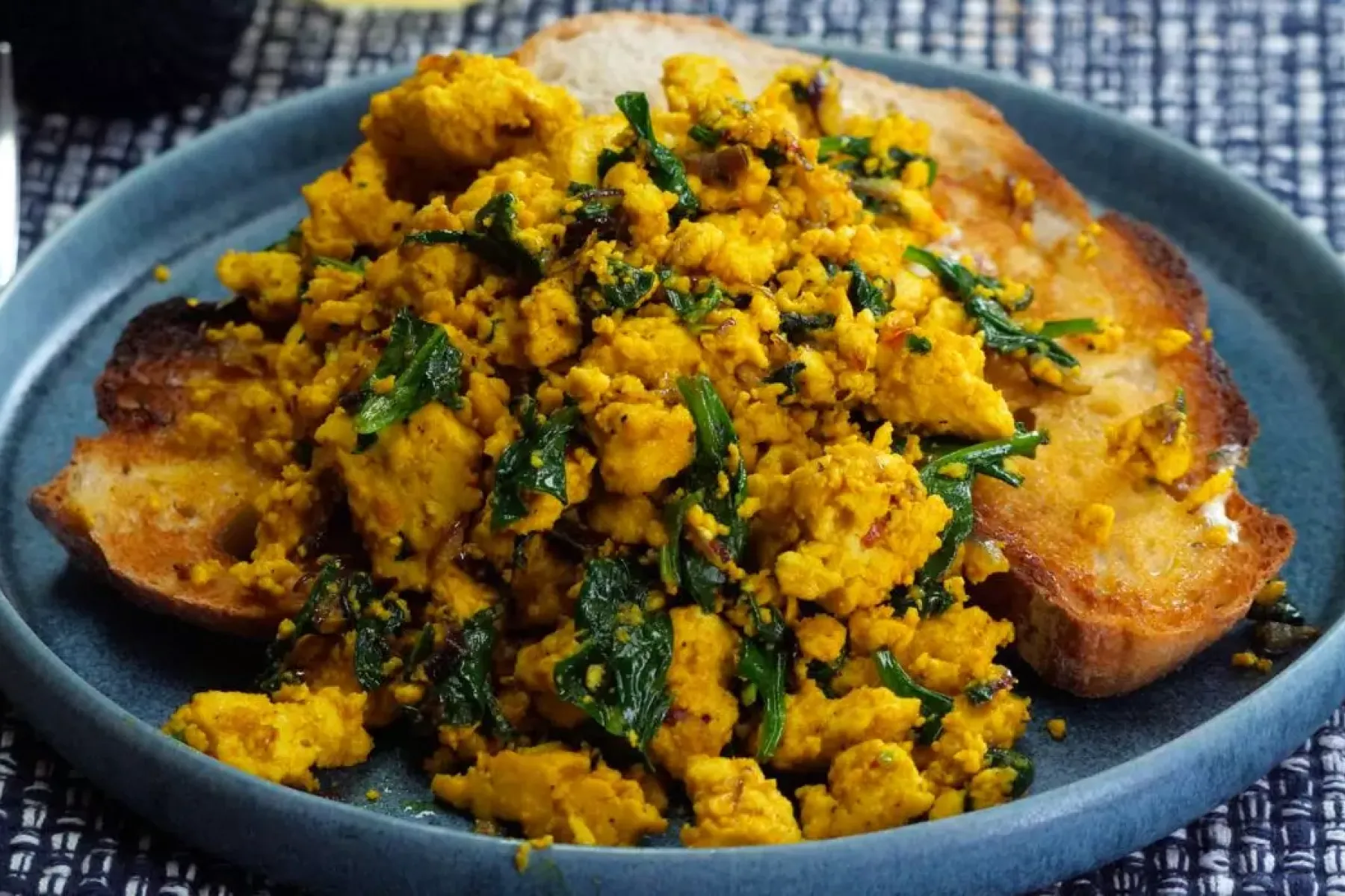 Vegan Plant-Based Scrambled Egg Bosh TV