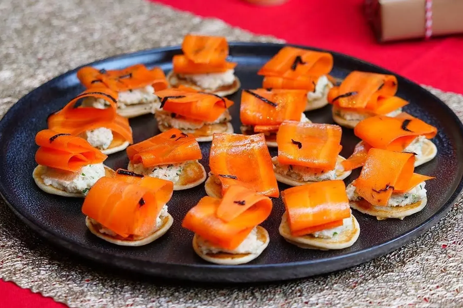 Vegan Plant-Based 'Salmon' Blinis Bosh TV