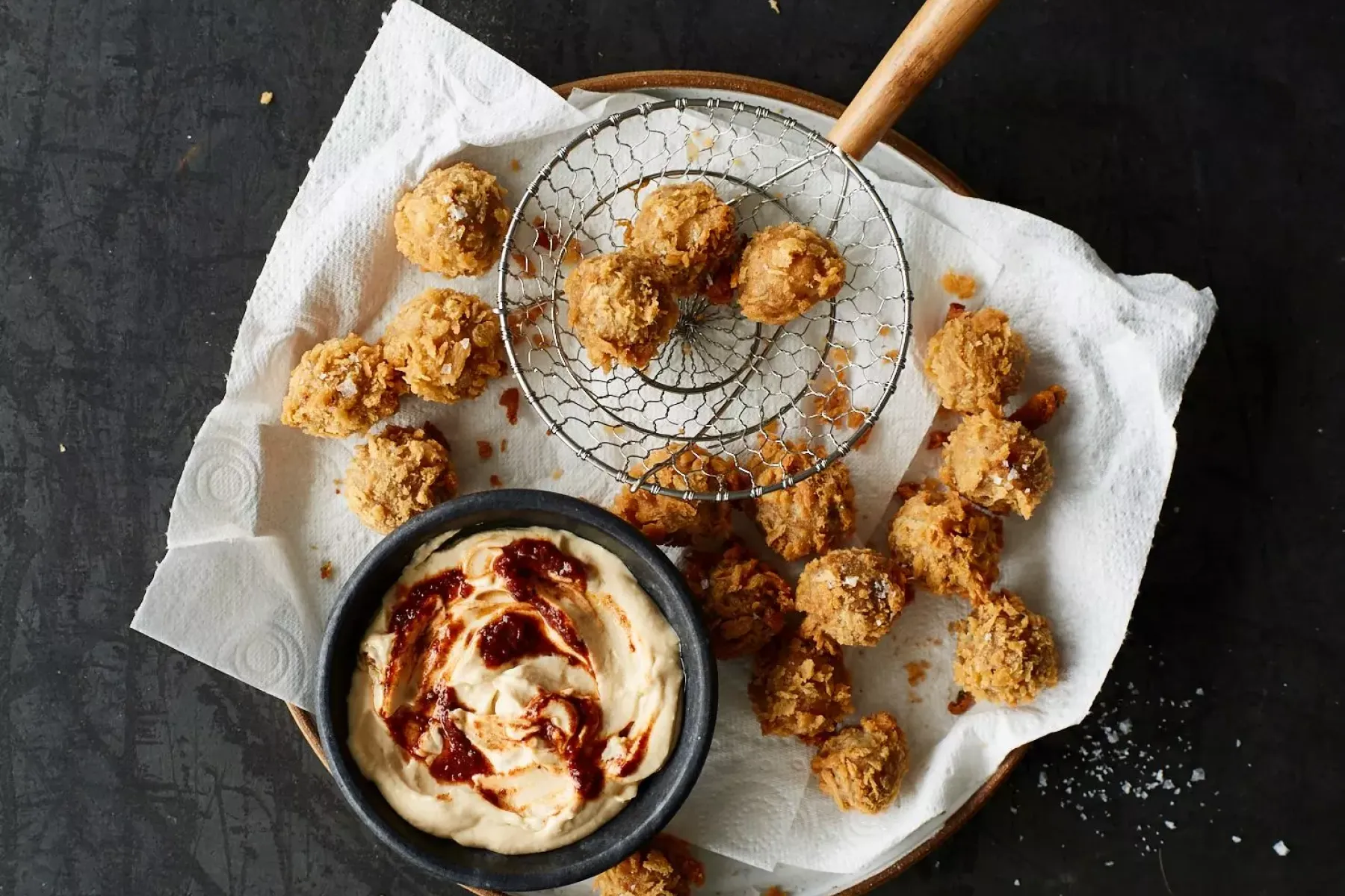 Vegan Popcorn Falafel Bosh TV