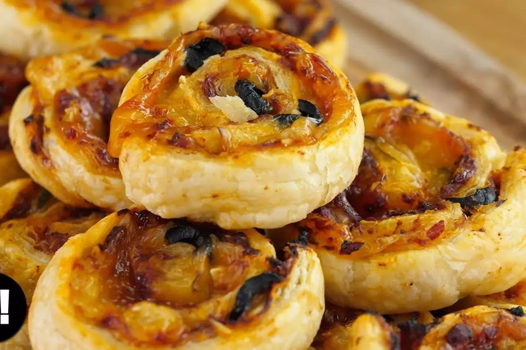 Vegan Puff Pizza Swirls Bosh TV