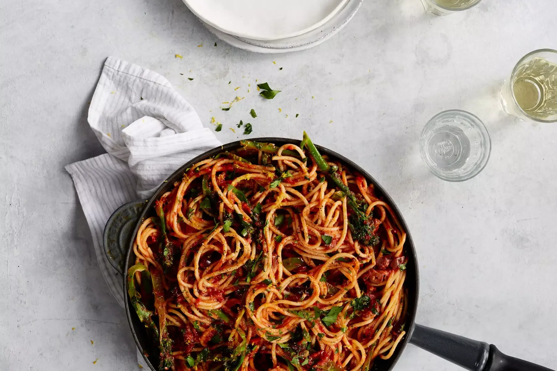 Vegan Puttanesca Pasta Bosh TV
