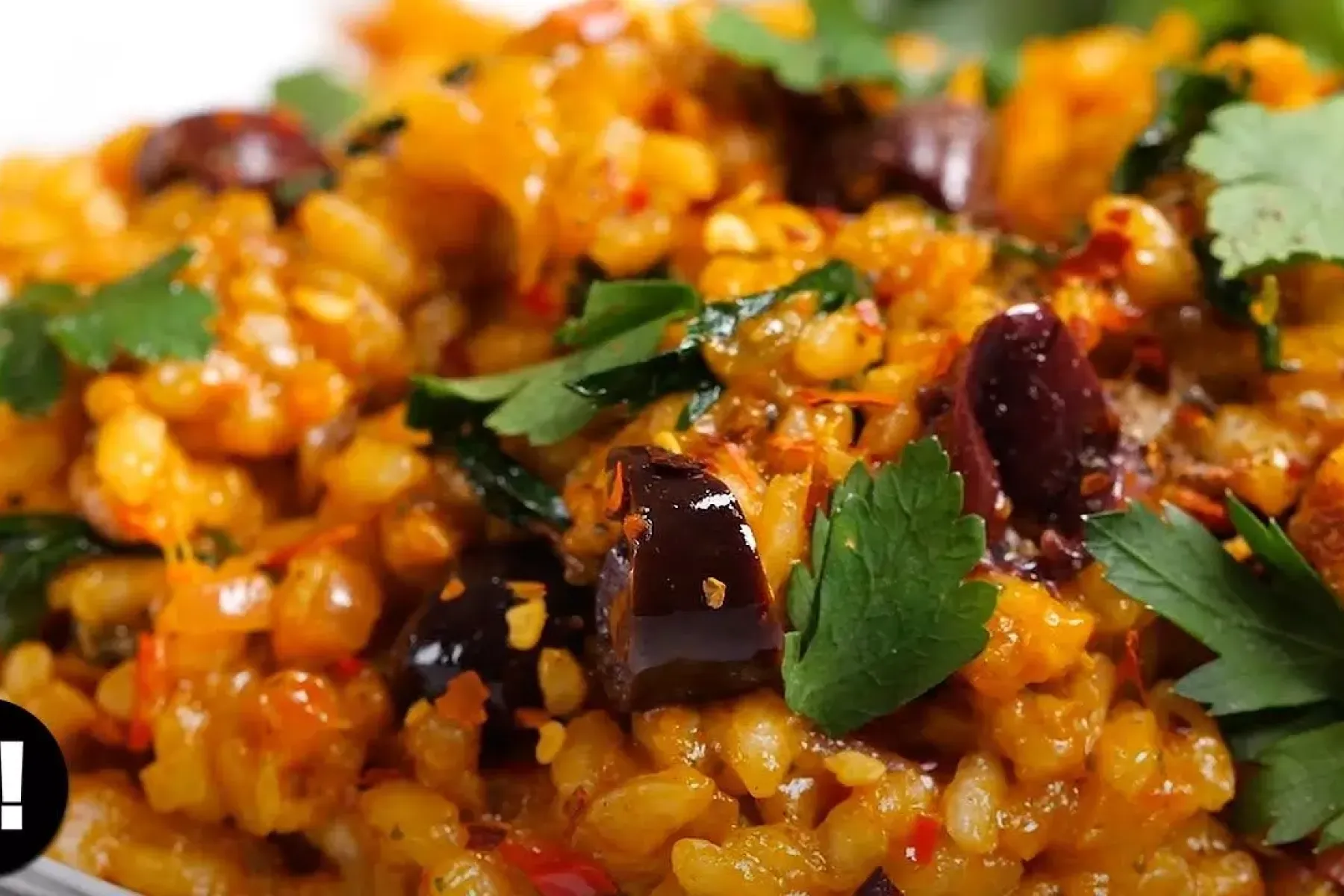 Vegan Puttanesca Risotto Bosh TV