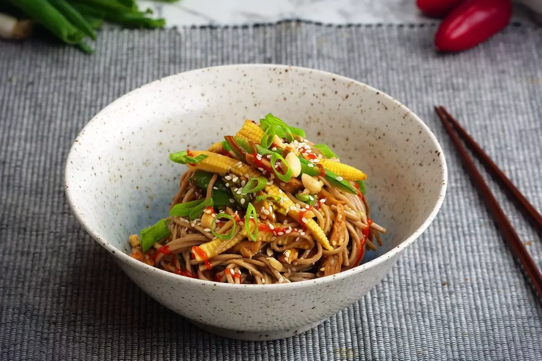 Vegan Quick Chick Soba Bowl Bosh TV